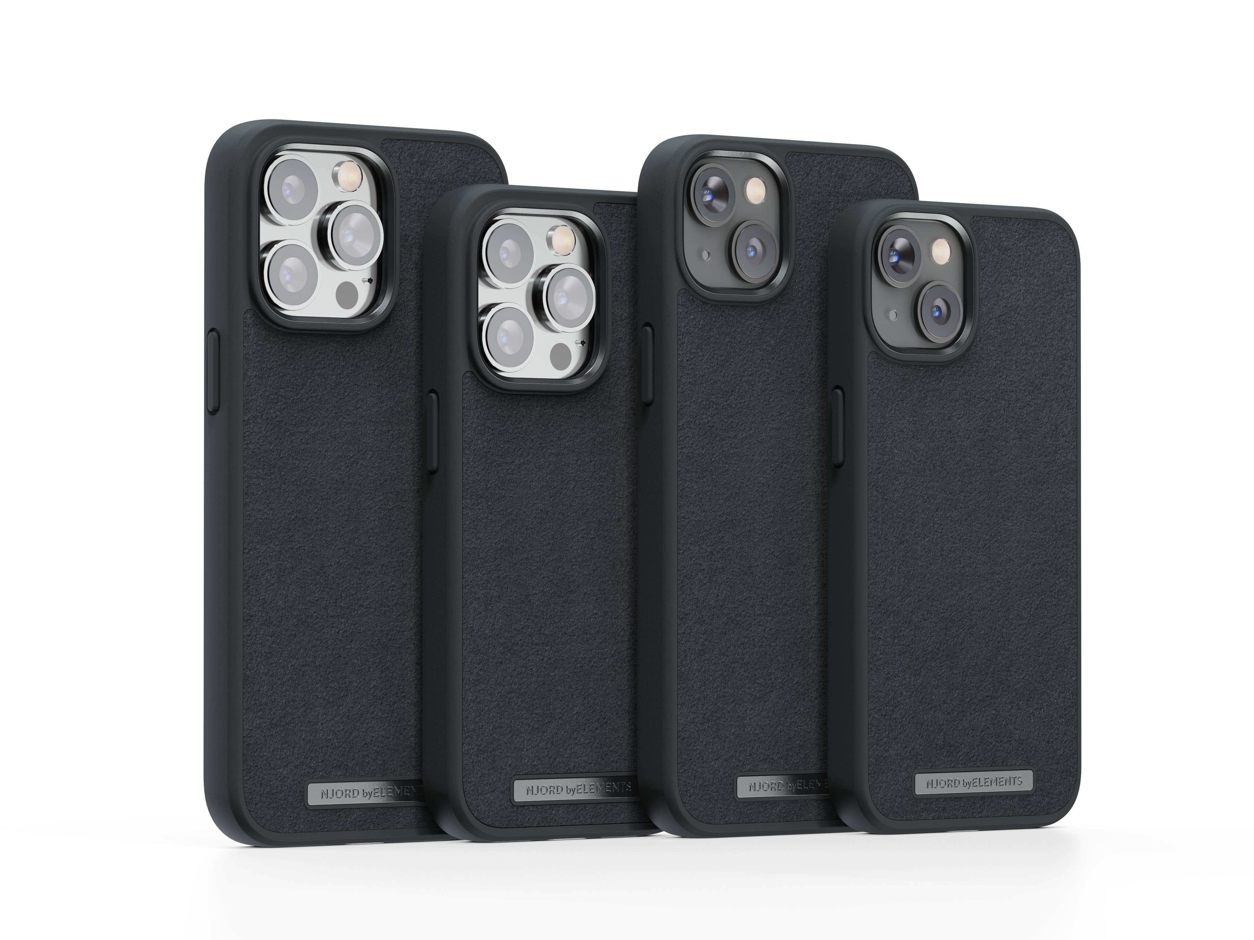 Rca Informatique - image du produit : NJORD SUEDE COMFORT+ CASE FOR IPHONE 14 PRO BLACK