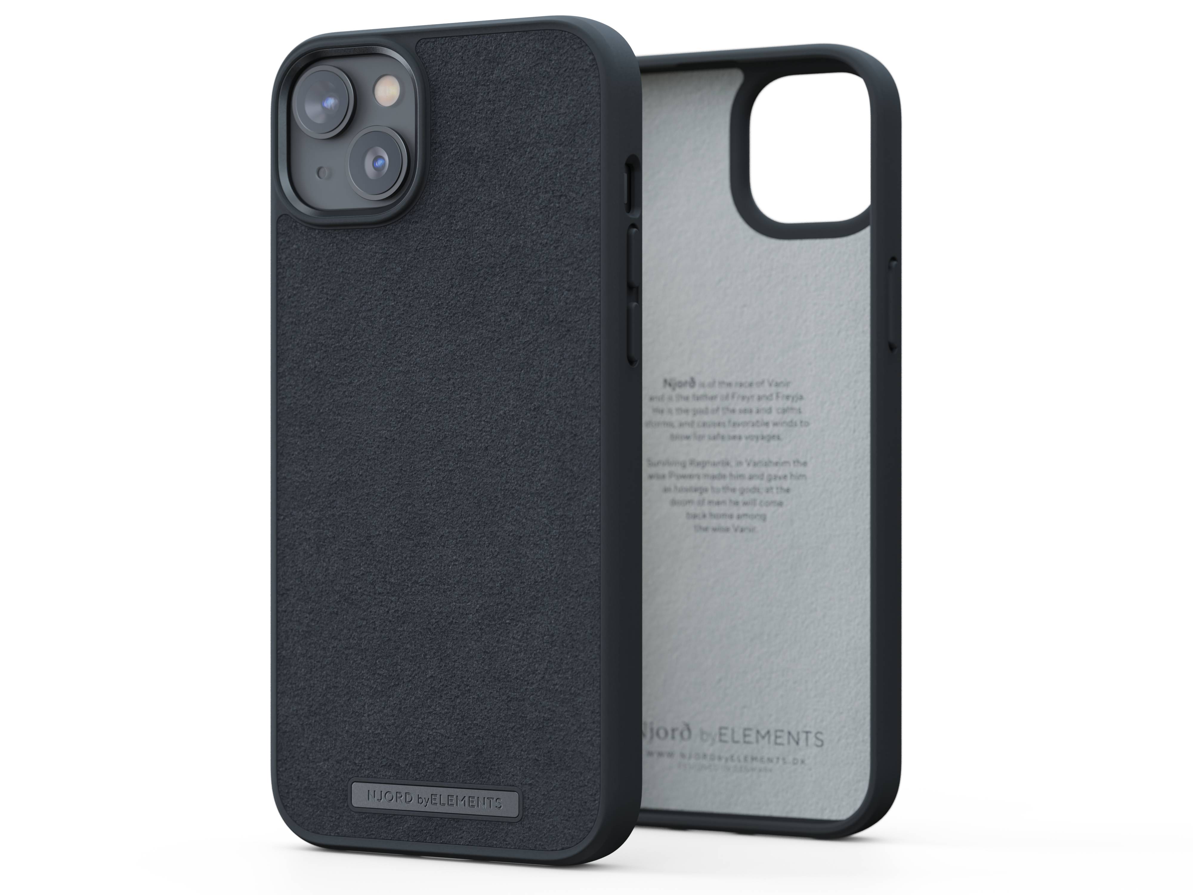 Rca Informatique - image du produit : IPHONE 14 PLUS CASE NJORD SUEDE BLACK