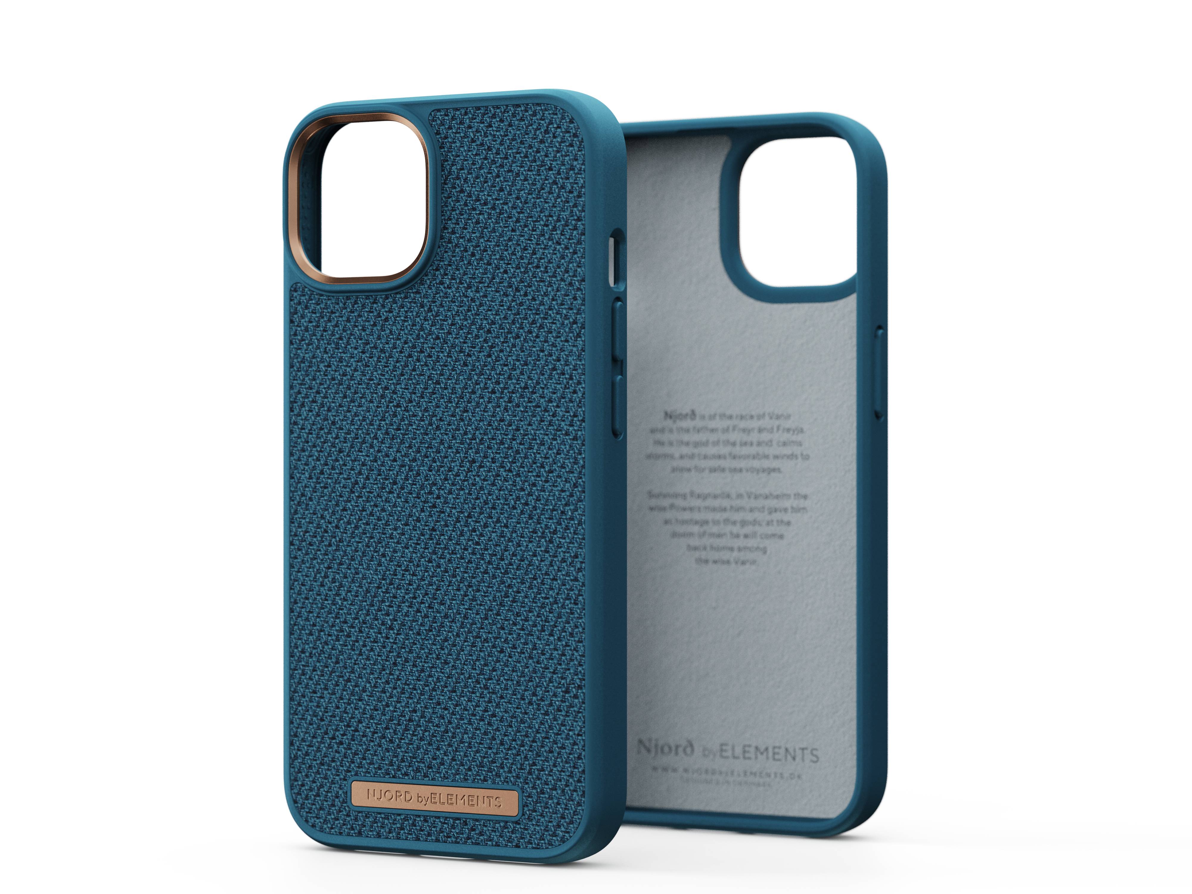 Rca Informatique - image du produit : NJORD FABRIC TONAL CASE IPHONE 14 DEEP SEA