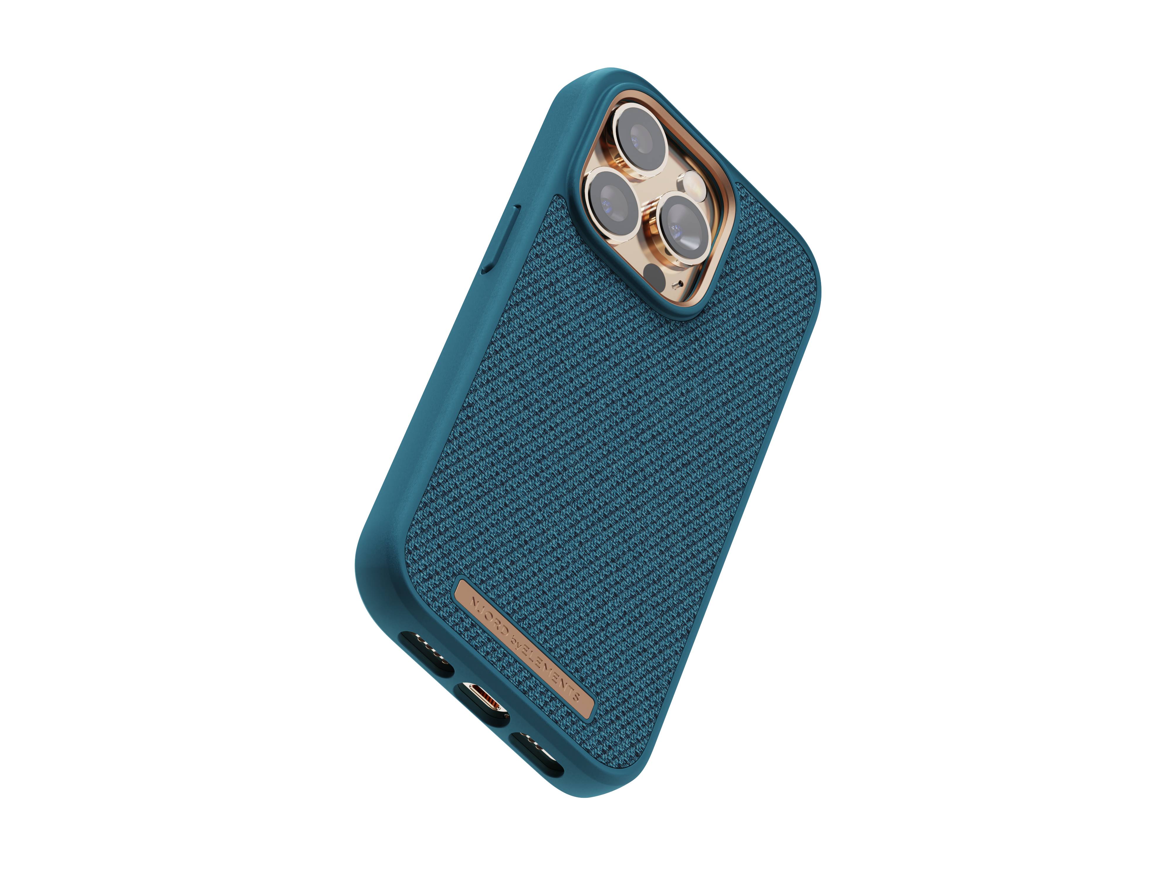 Rca Informatique - image du produit : NJORD FABRIC TONAL CASE IPHONE 14 PRO DEEP SEA