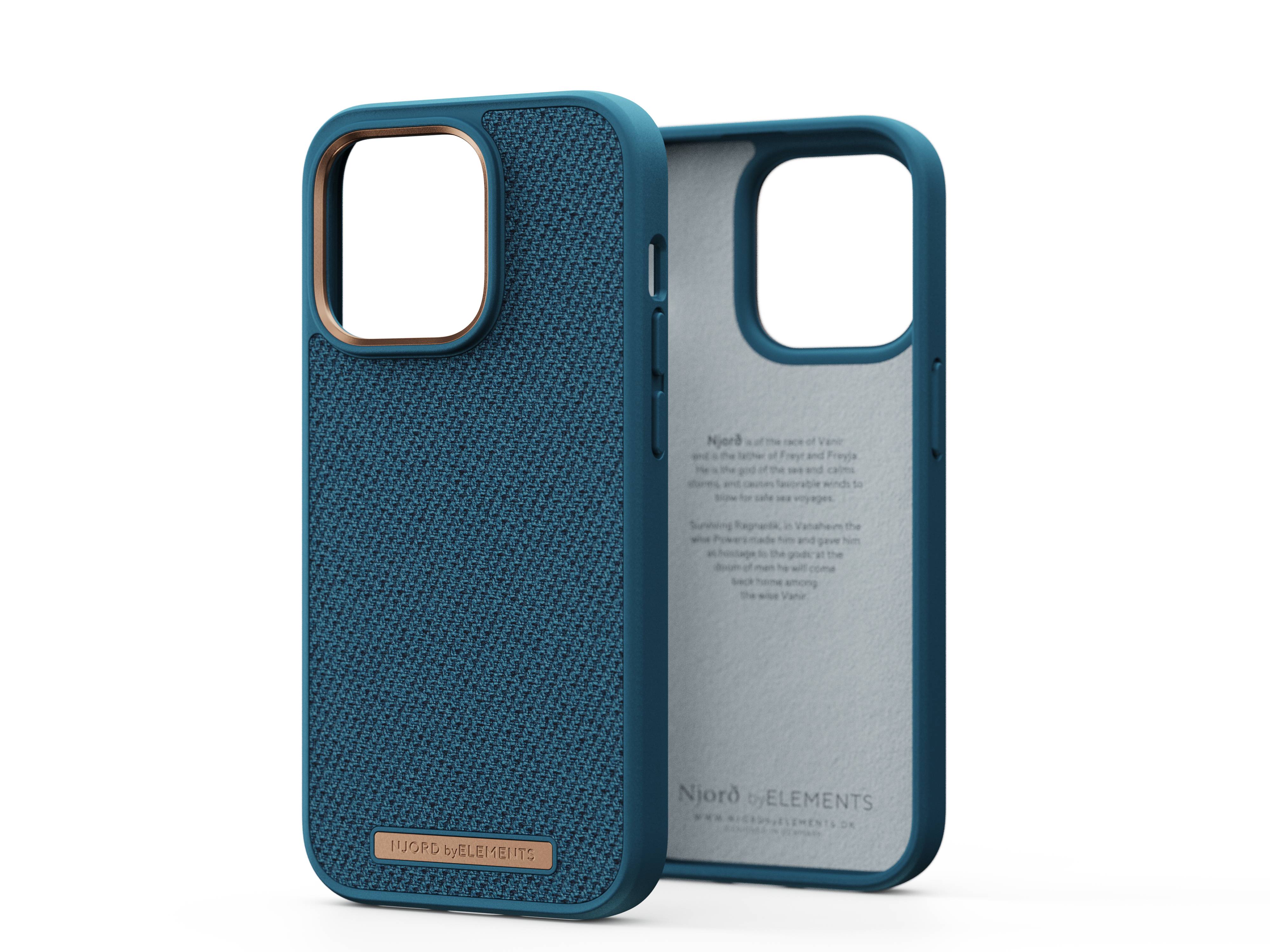 Rca Informatique - Image du produit : NJORD FABRIC TONAL CASE IPHONE 14 PRO DEEP SEA