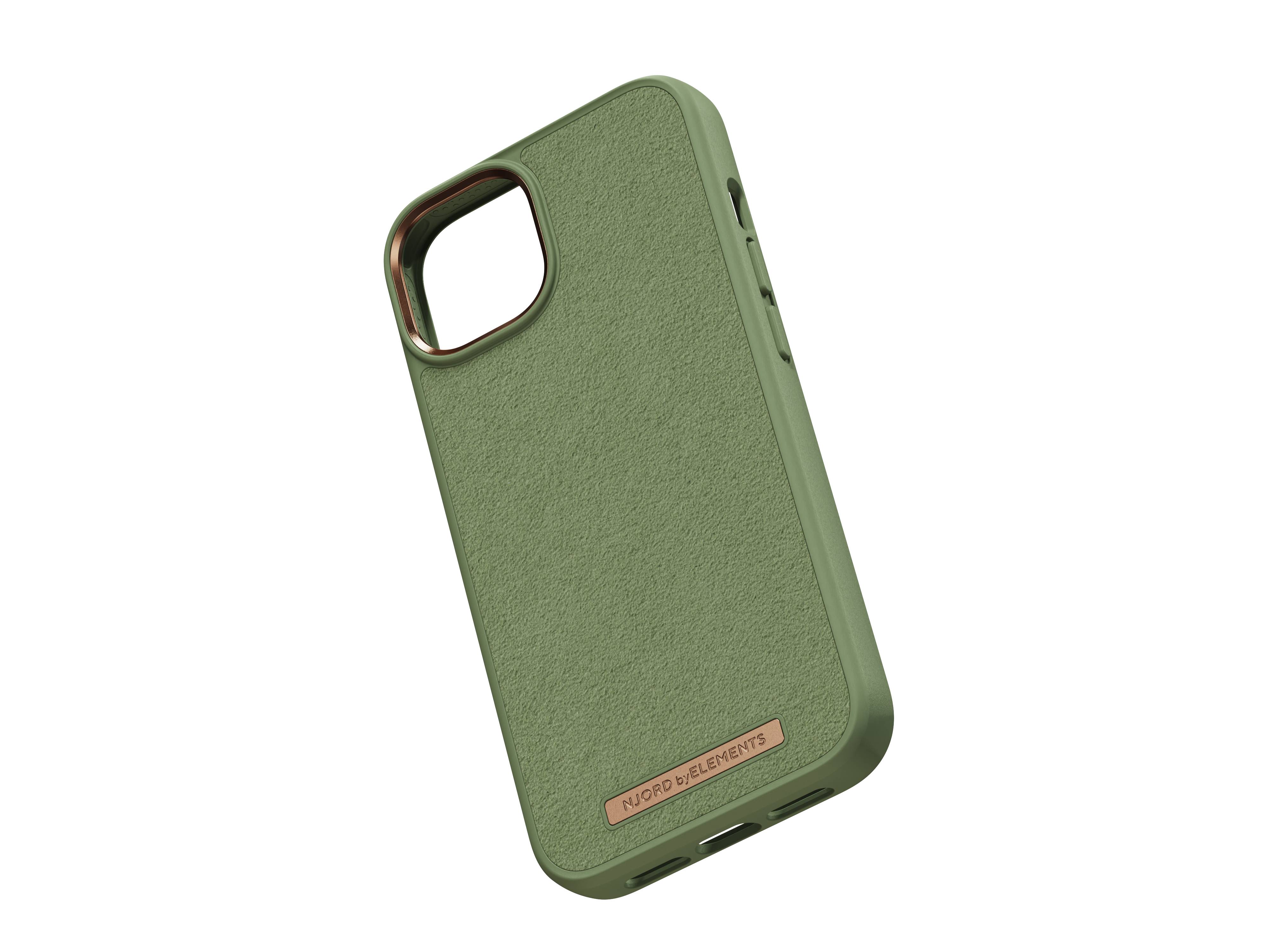 Rca Informatique - image du produit : NJORD SUEDE COMFORT+ CASE FOR IPHONE 14 OLIVE