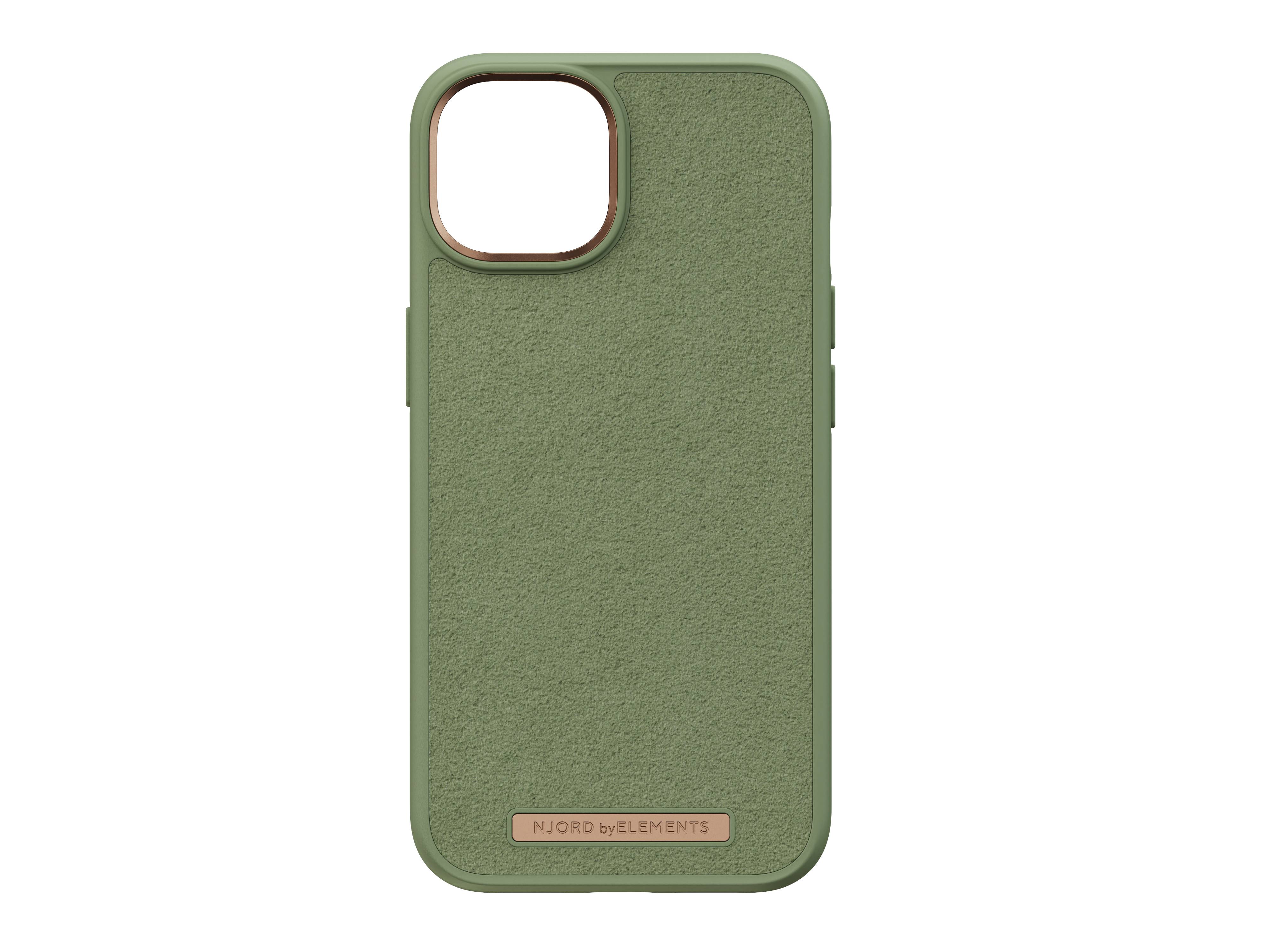 Rca Informatique - image du produit : NJORD SUEDE COMFORT+ CASE FOR IPHONE 14 OLIVE