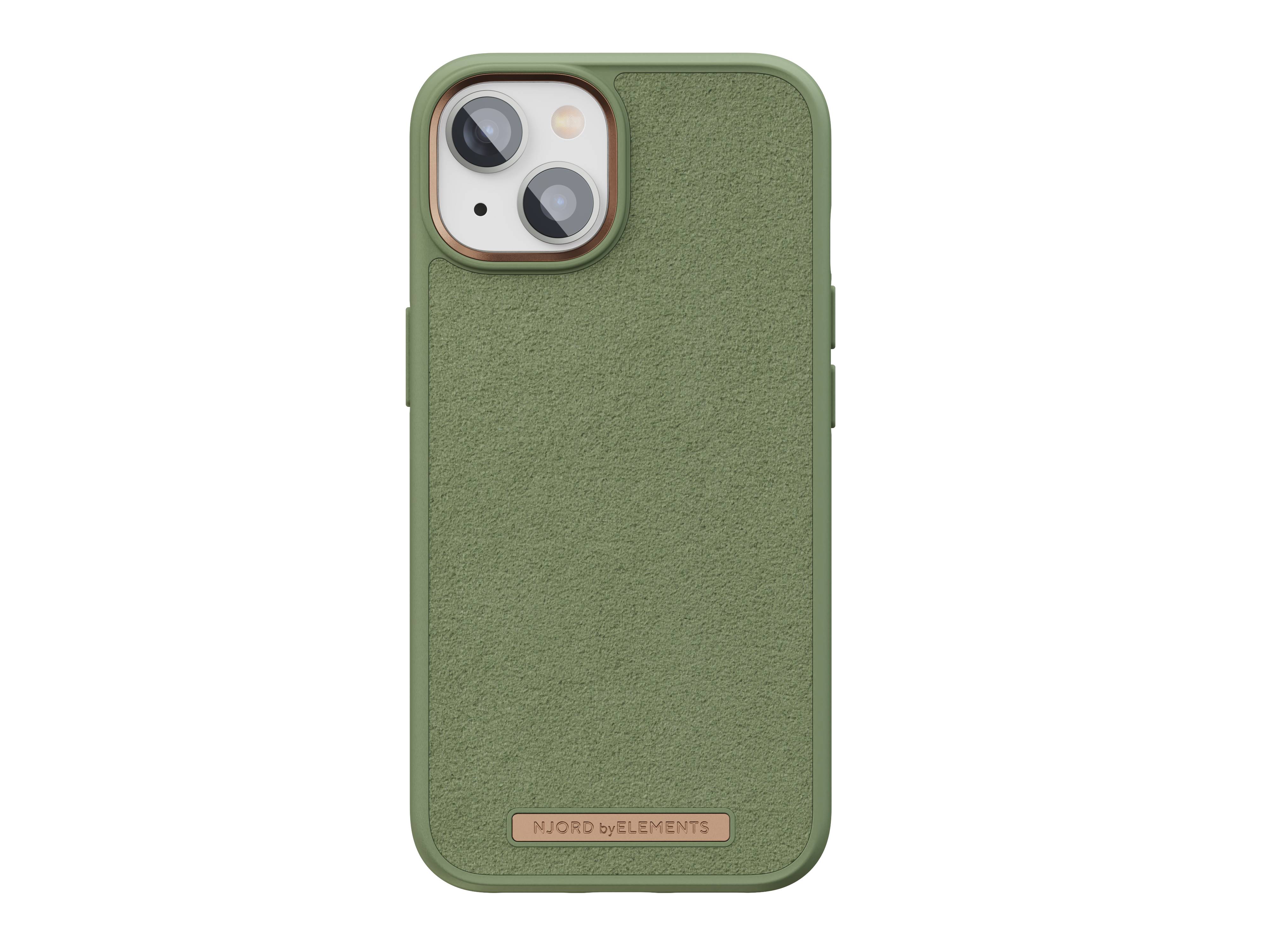 Rca Informatique - image du produit : NJORD SUEDE COMFORT+ CASE FOR IPHONE 14 OLIVE