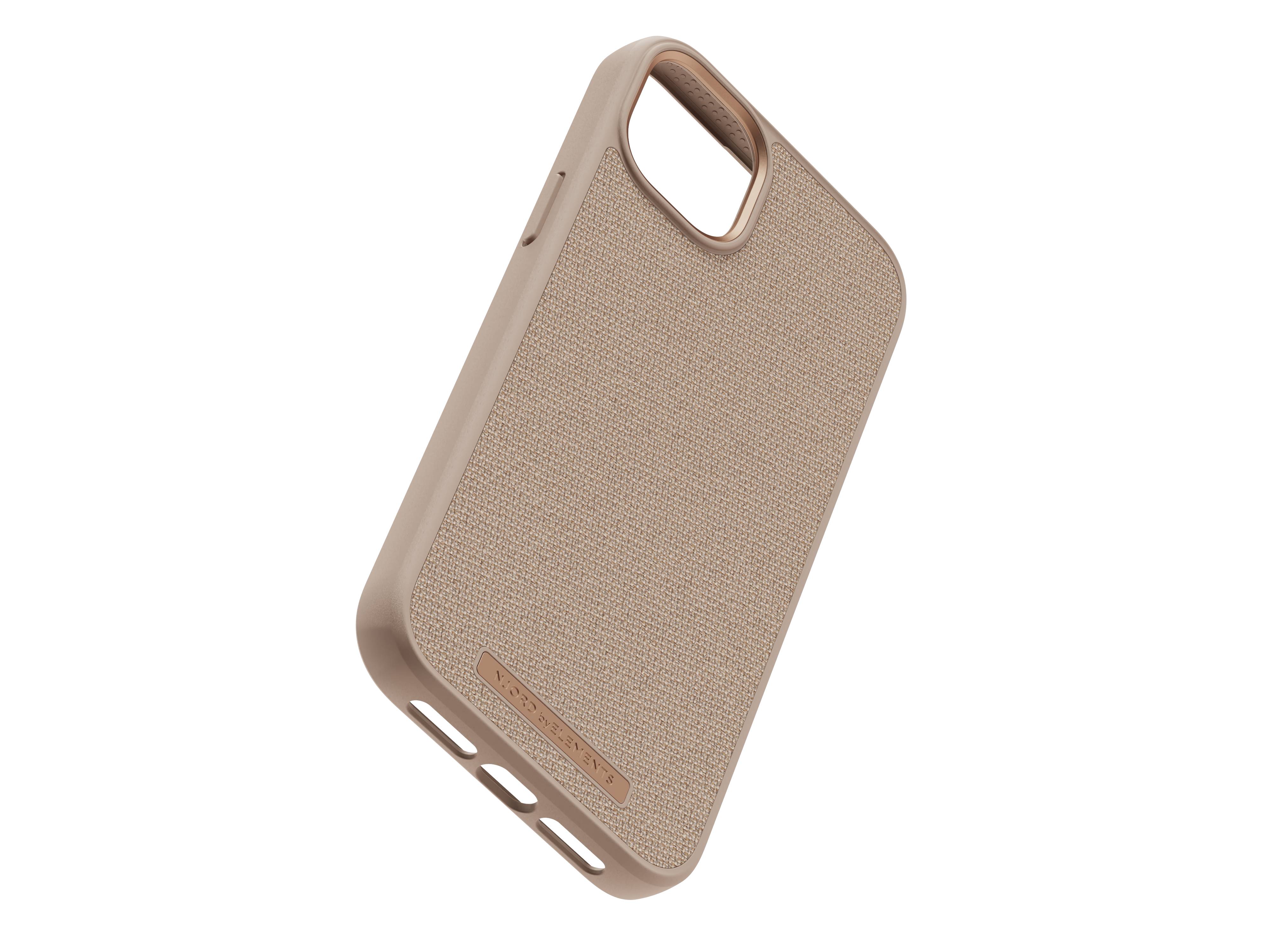 Rca Informatique - image du produit : IPHONE 14 PLUS CASE NJORD - FABRIC - PINK SAND