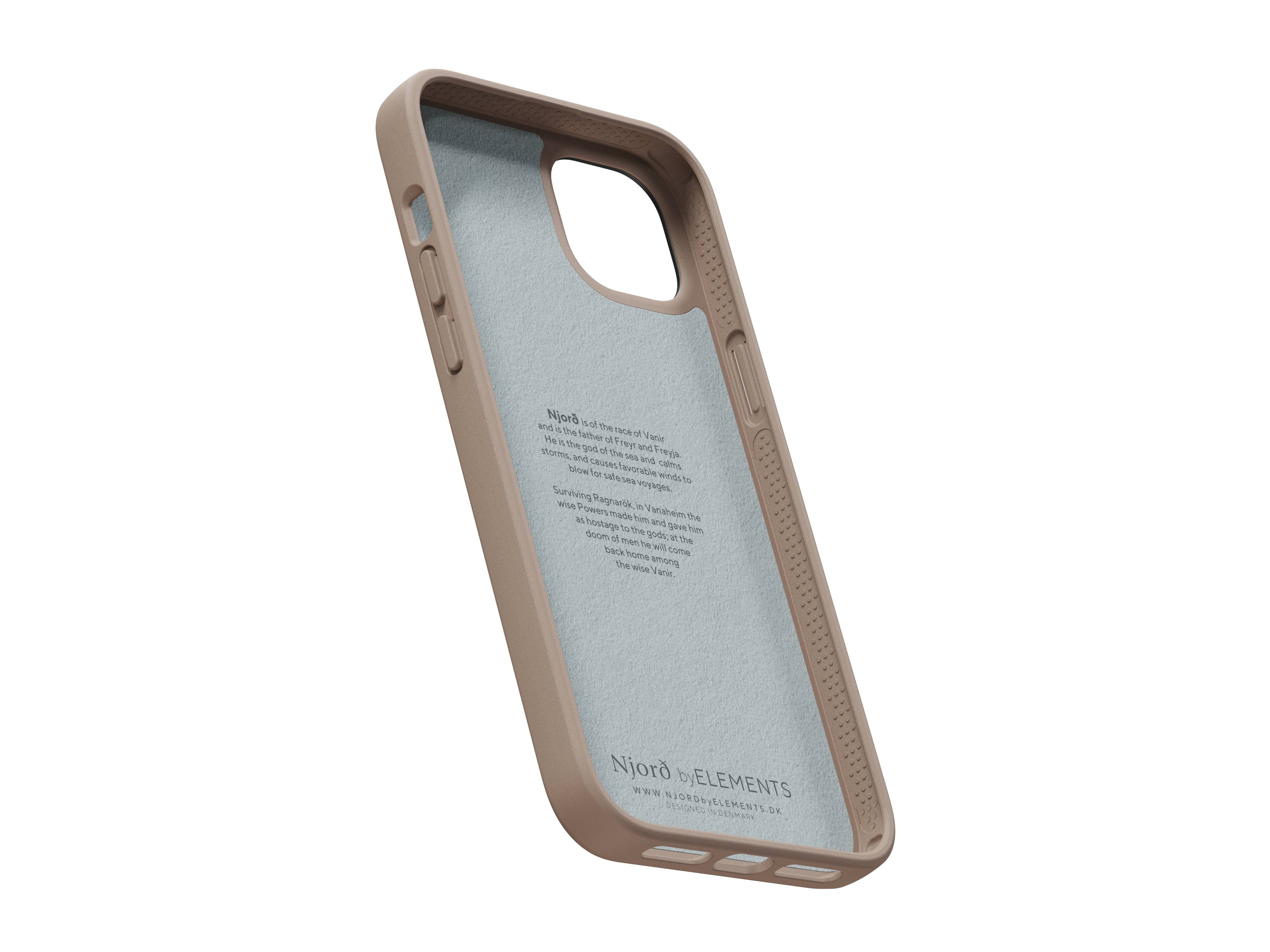 Rca Informatique - image du produit : IPHONE 14 PLUS CASE NJORD - FABRIC - PINK SAND