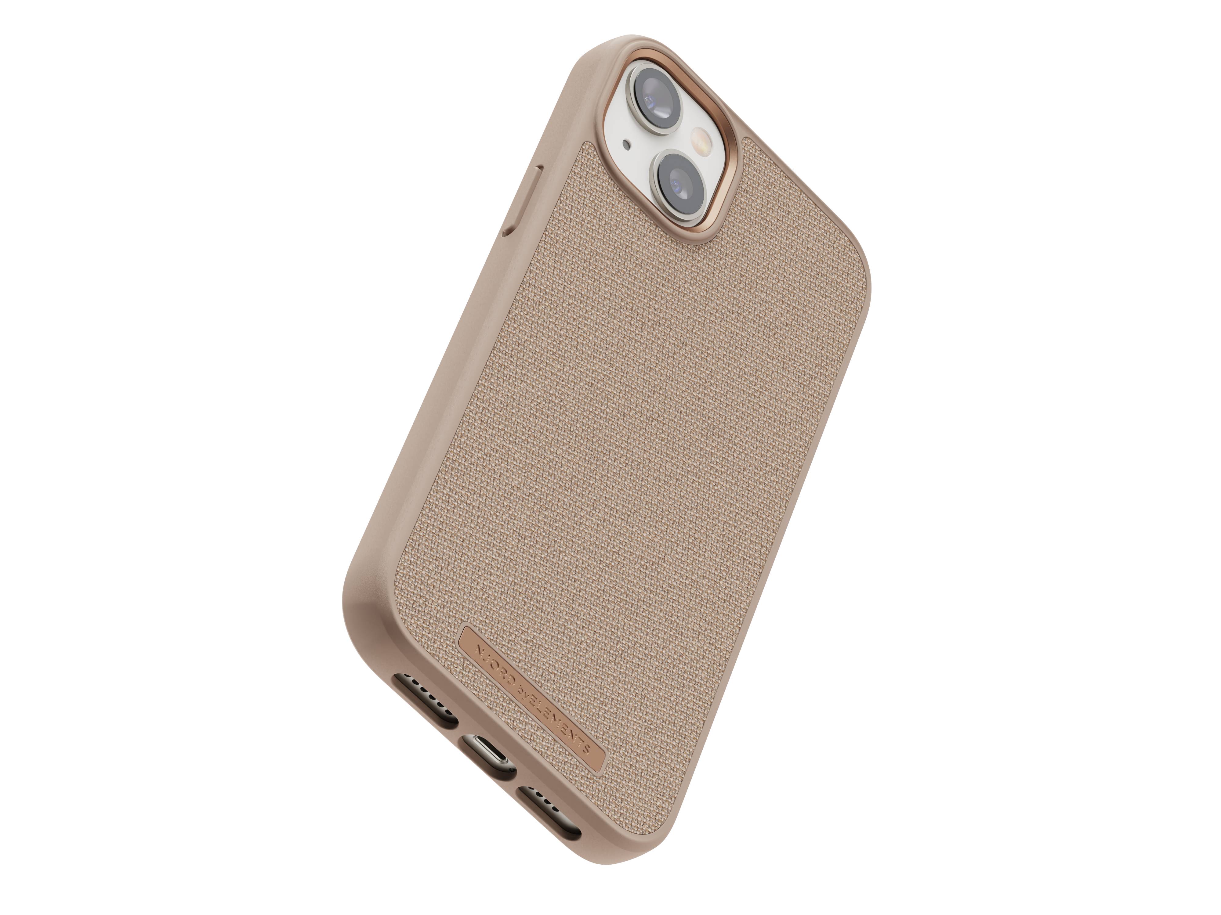 Rca Informatique - image du produit : IPHONE 14 PLUS CASE NJORD - FABRIC - PINK SAND