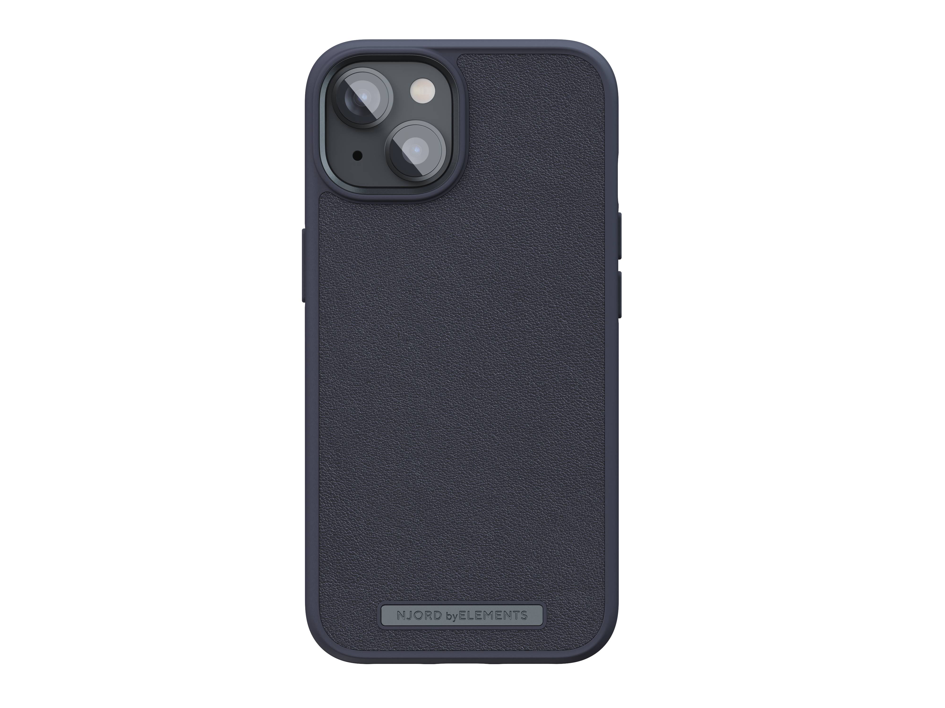 Rca Informatique - image du produit : NJORD GENUINE LEATHER CASE IPHONE 14 BLACK