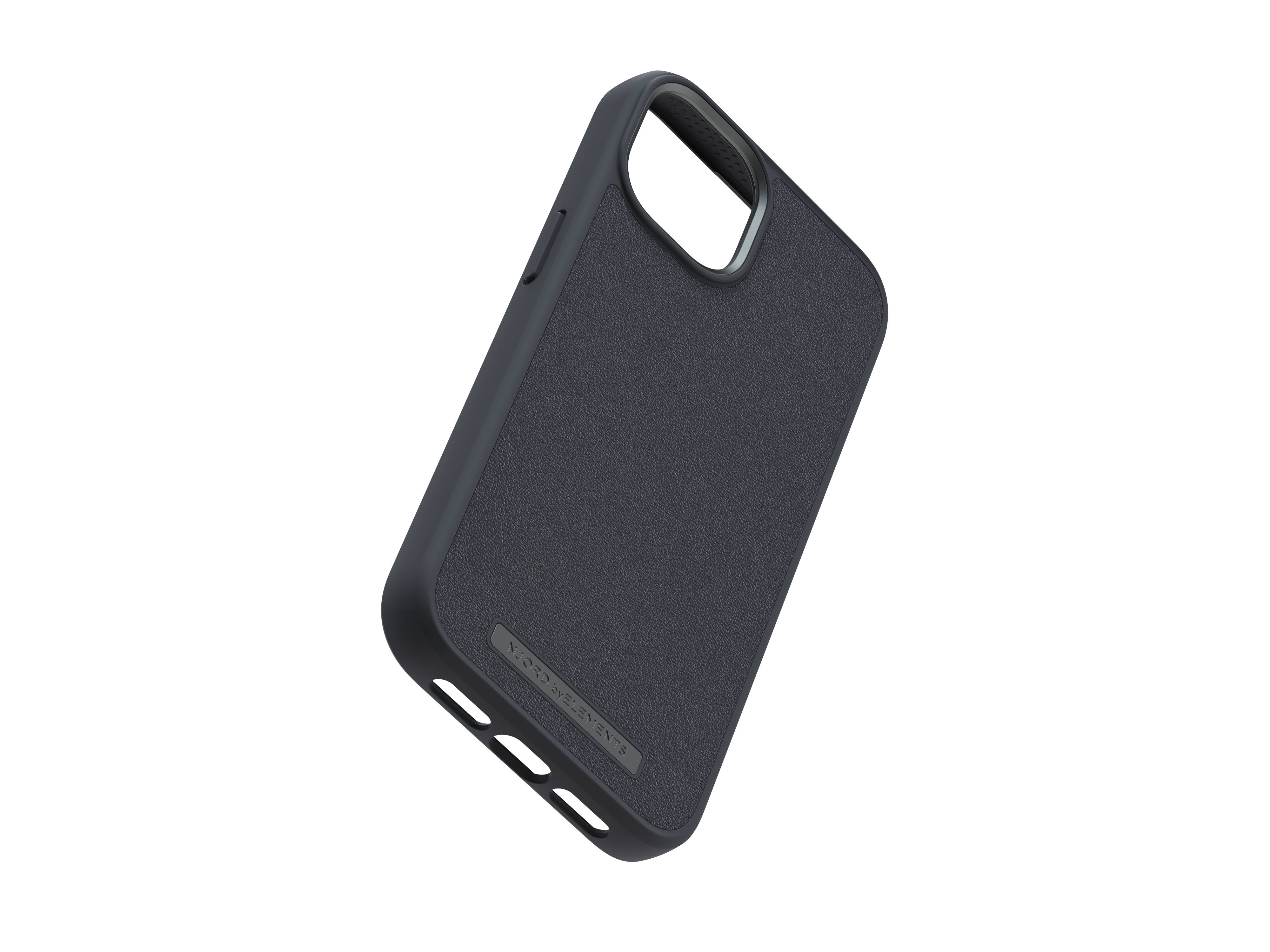 Rca Informatique - image du produit : NJORD GENUINE LEATHER CASE IPHONE 14 BLACK