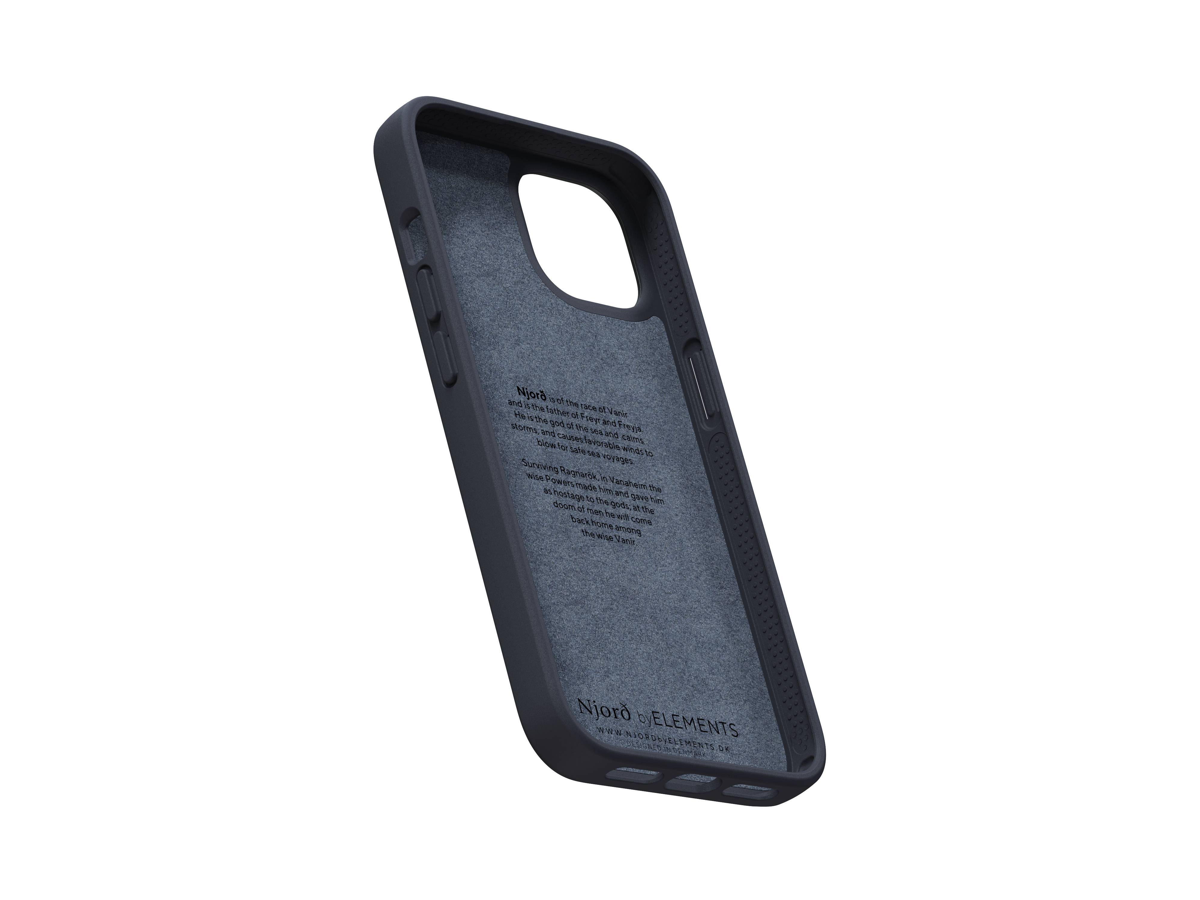 Rca Informatique - image du produit : NJORD GENUINE LEATHER CASE IPHONE 14 BLACK