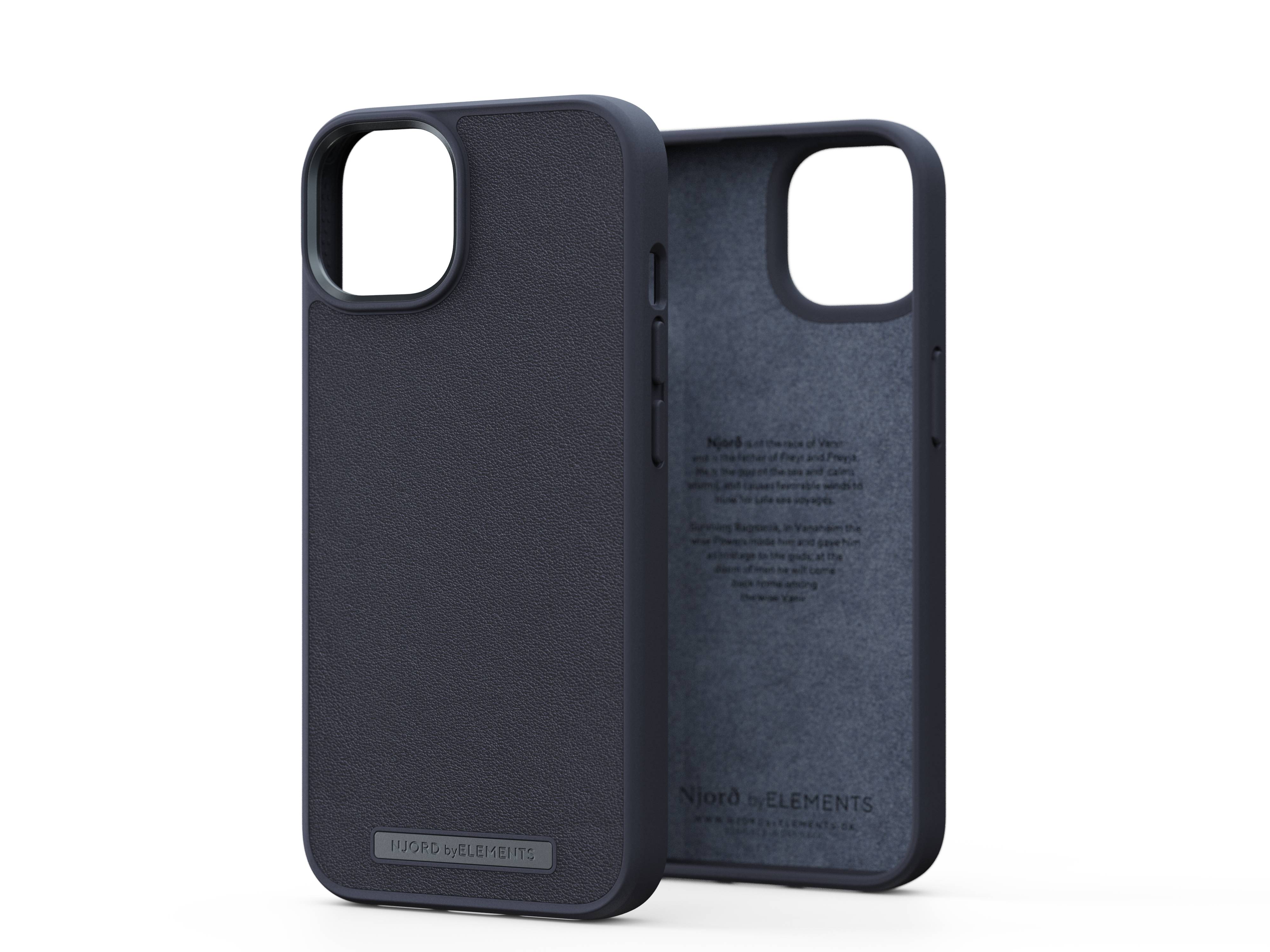 Rca Informatique - Image du produit : NJORD GENUINE LEATHER CASE IPHONE 14 BLACK