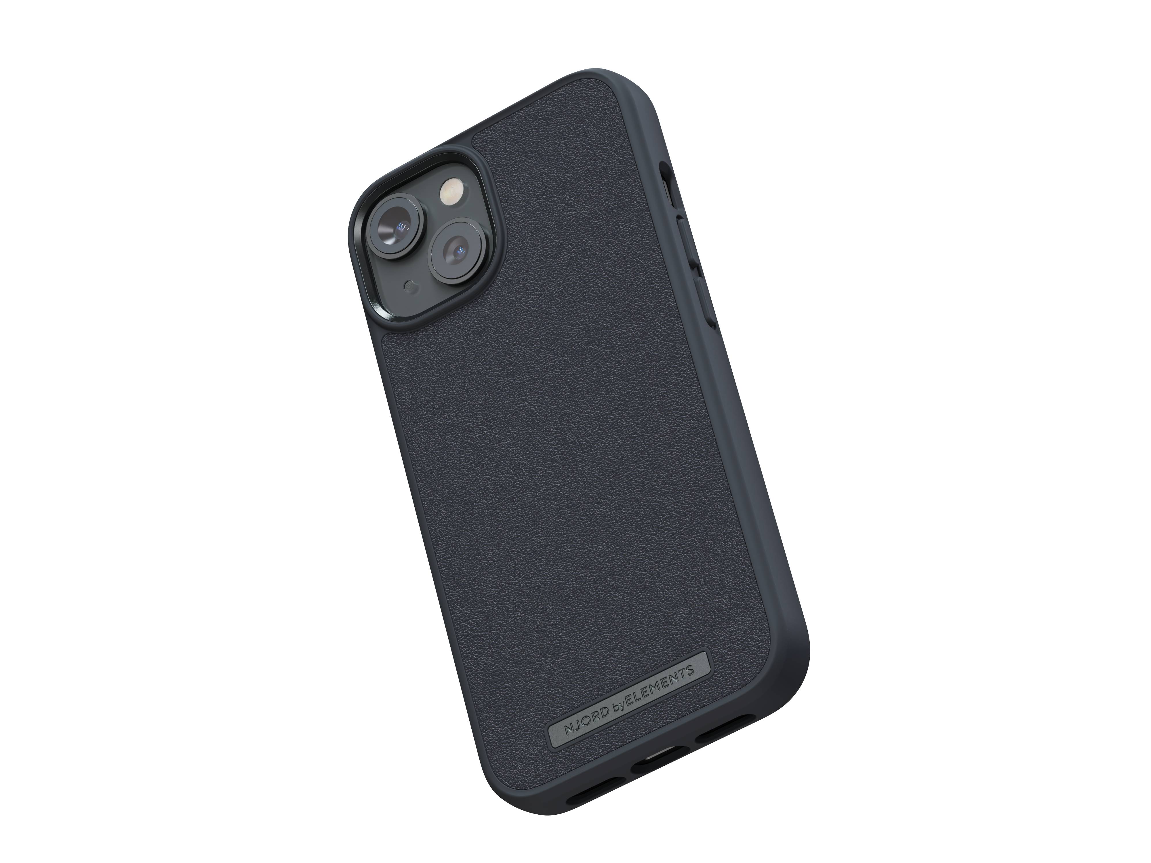 Rca Informatique - image du produit : NJORD GENUINE LEATHER CASE IPHONE 14 BLACK