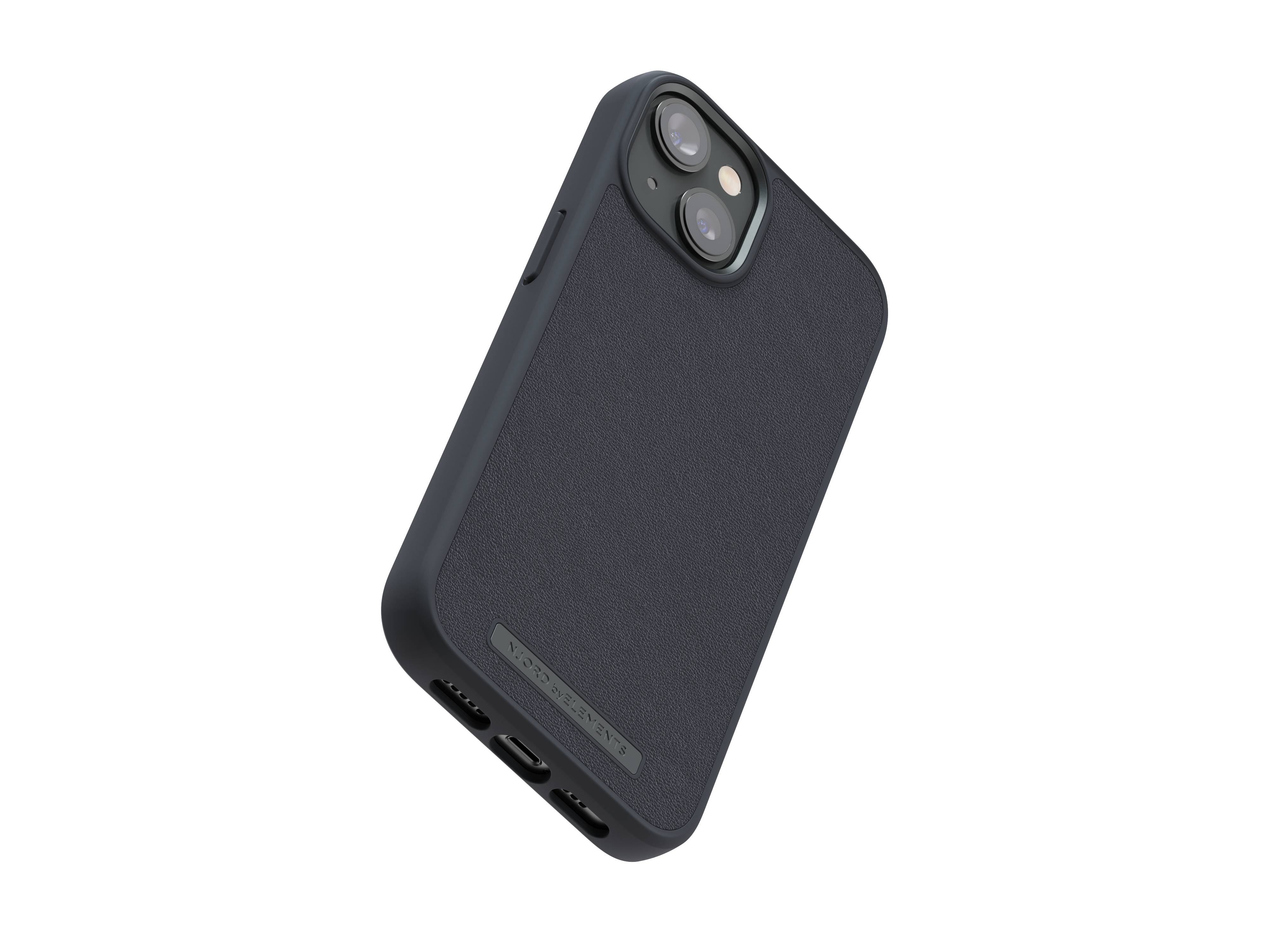 Rca Informatique - image du produit : NJORD GENUINE LEATHER CASE IPHONE 14 BLACK