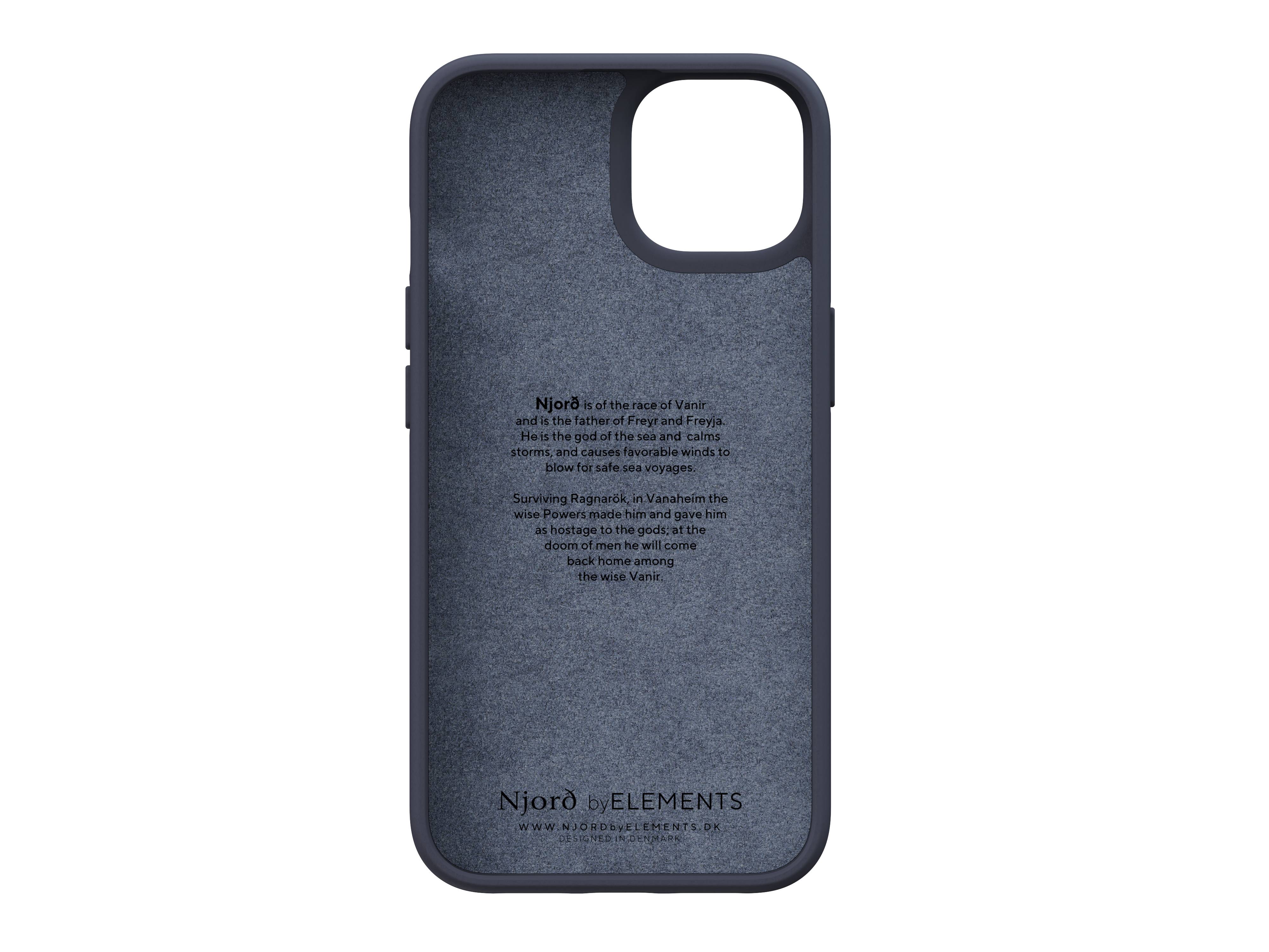 Rca Informatique - image du produit : NJORD GENUINE LEATHER CASE IPHONE 14 BLACK