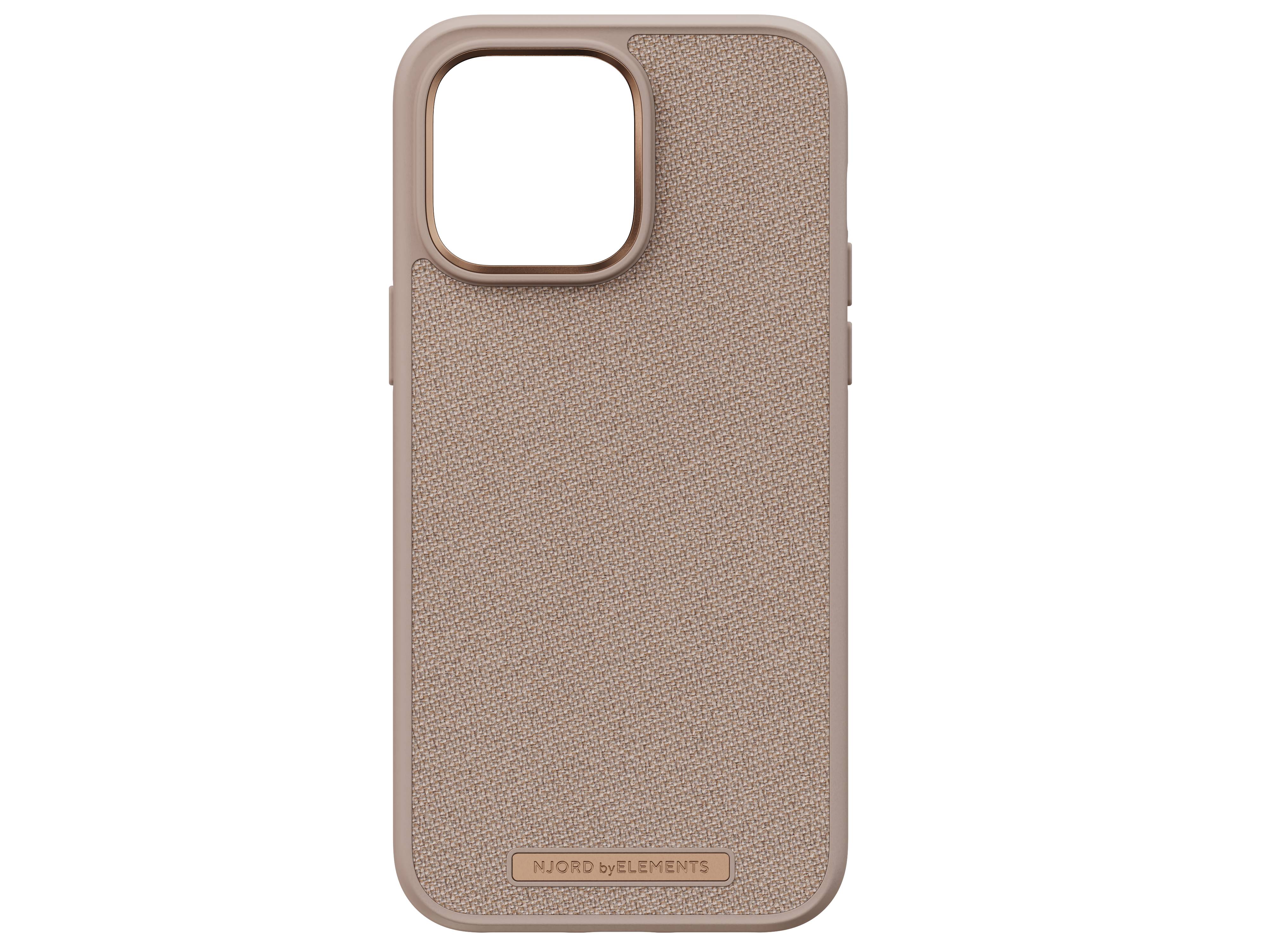 Rca Informatique - image du produit : IPHONE 14 PRO MAX CASE NJORD - FABRIC PINK SAND