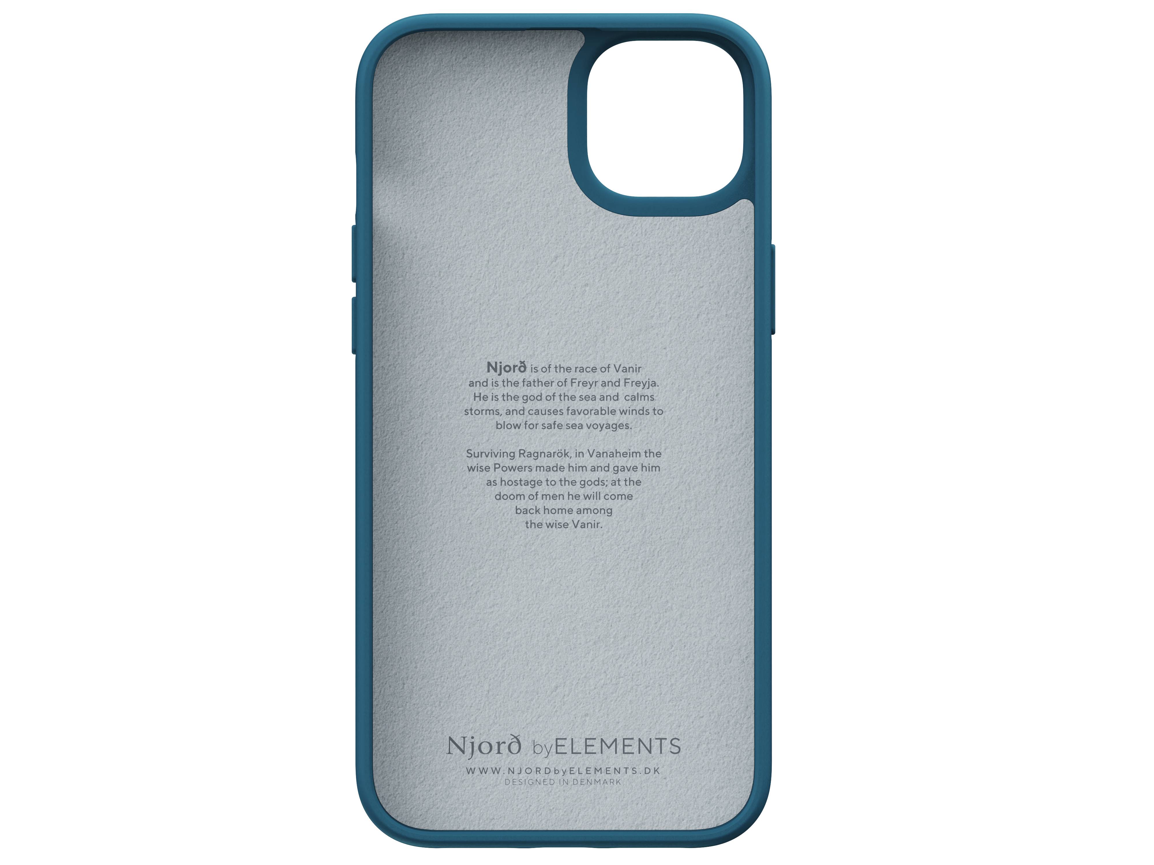 Rca Informatique - image du produit : IPHONE 14 PLUS CASE NJORD - FABRIC - BLUE