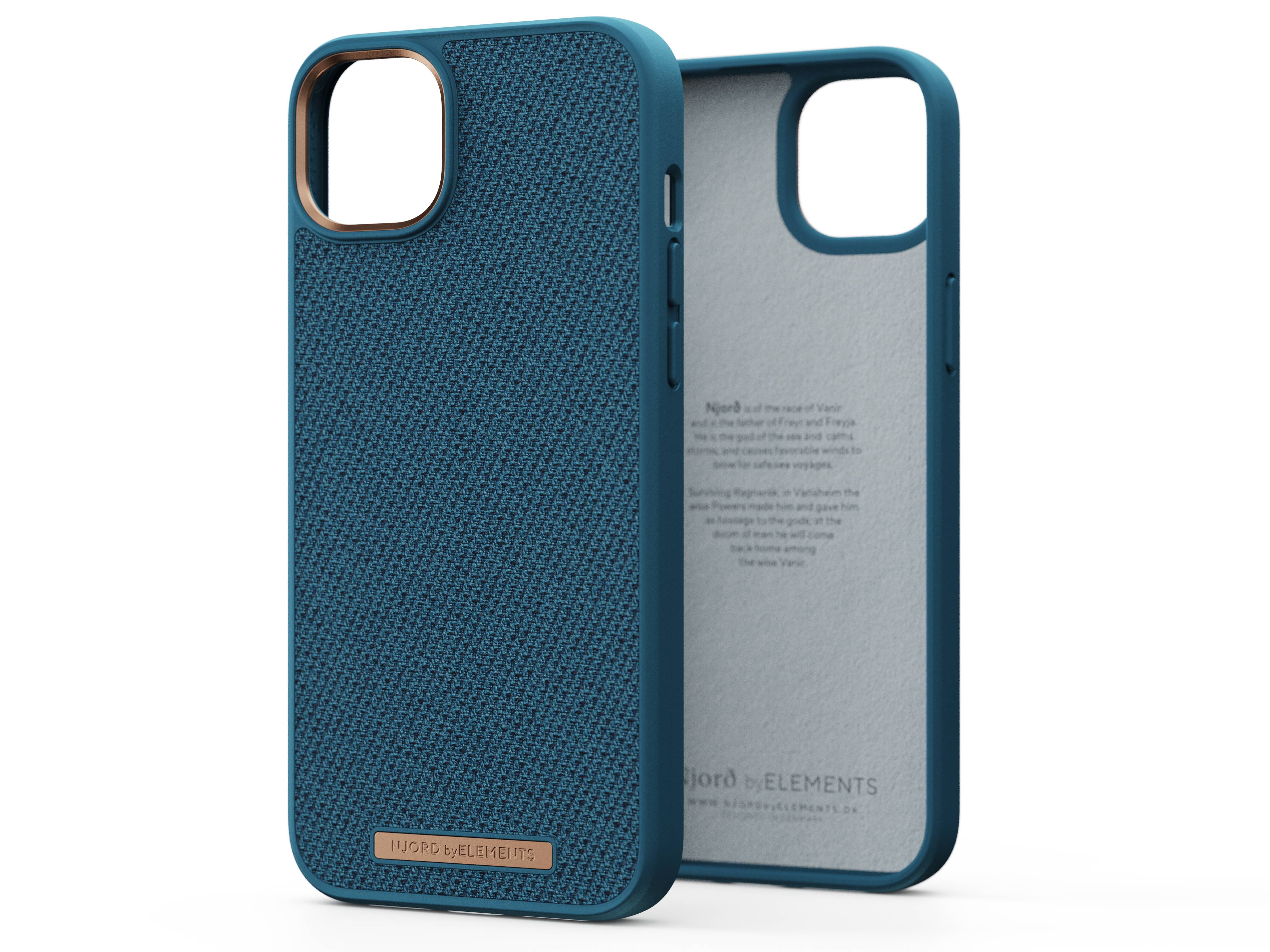 Rca Informatique - Image du produit : IPHONE 14 PLUS CASE NJORD - FABRIC - BLUE