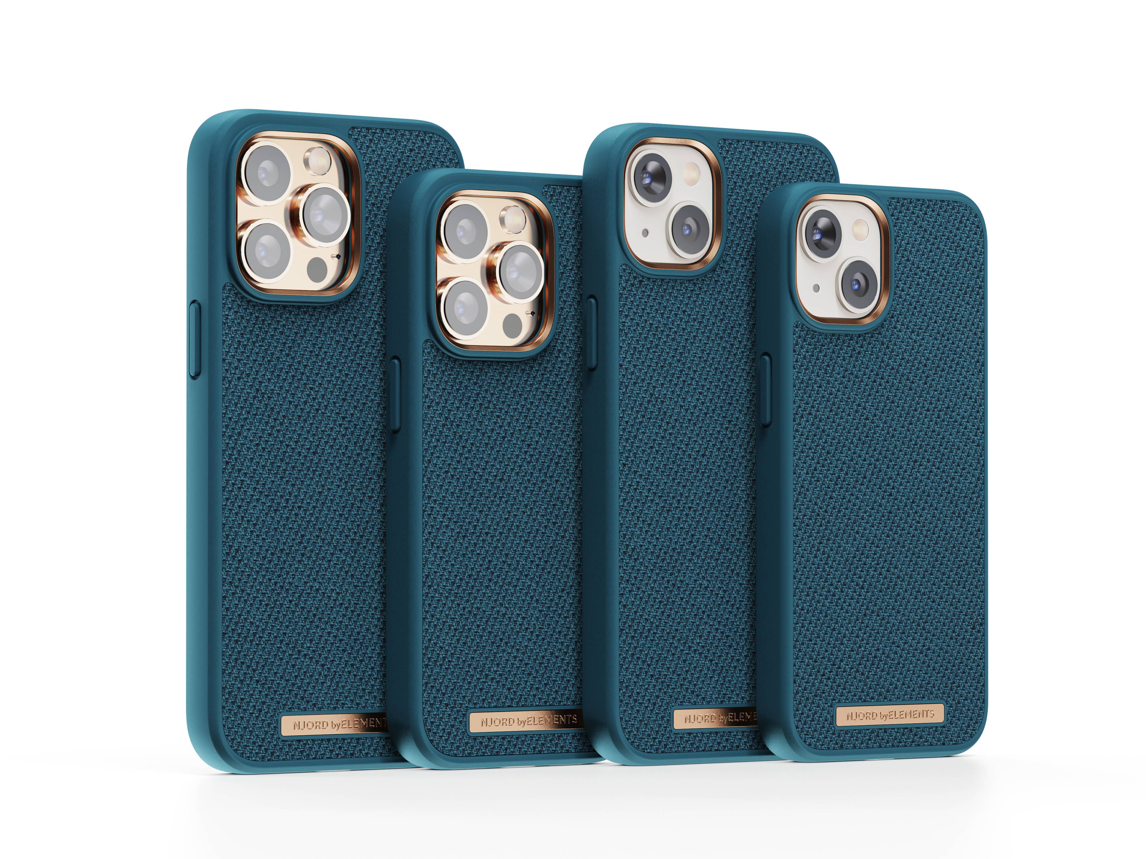 Rca Informatique - image du produit : IPHONE 14 PRO MAX CASE NJORD - FABRIC BLUE