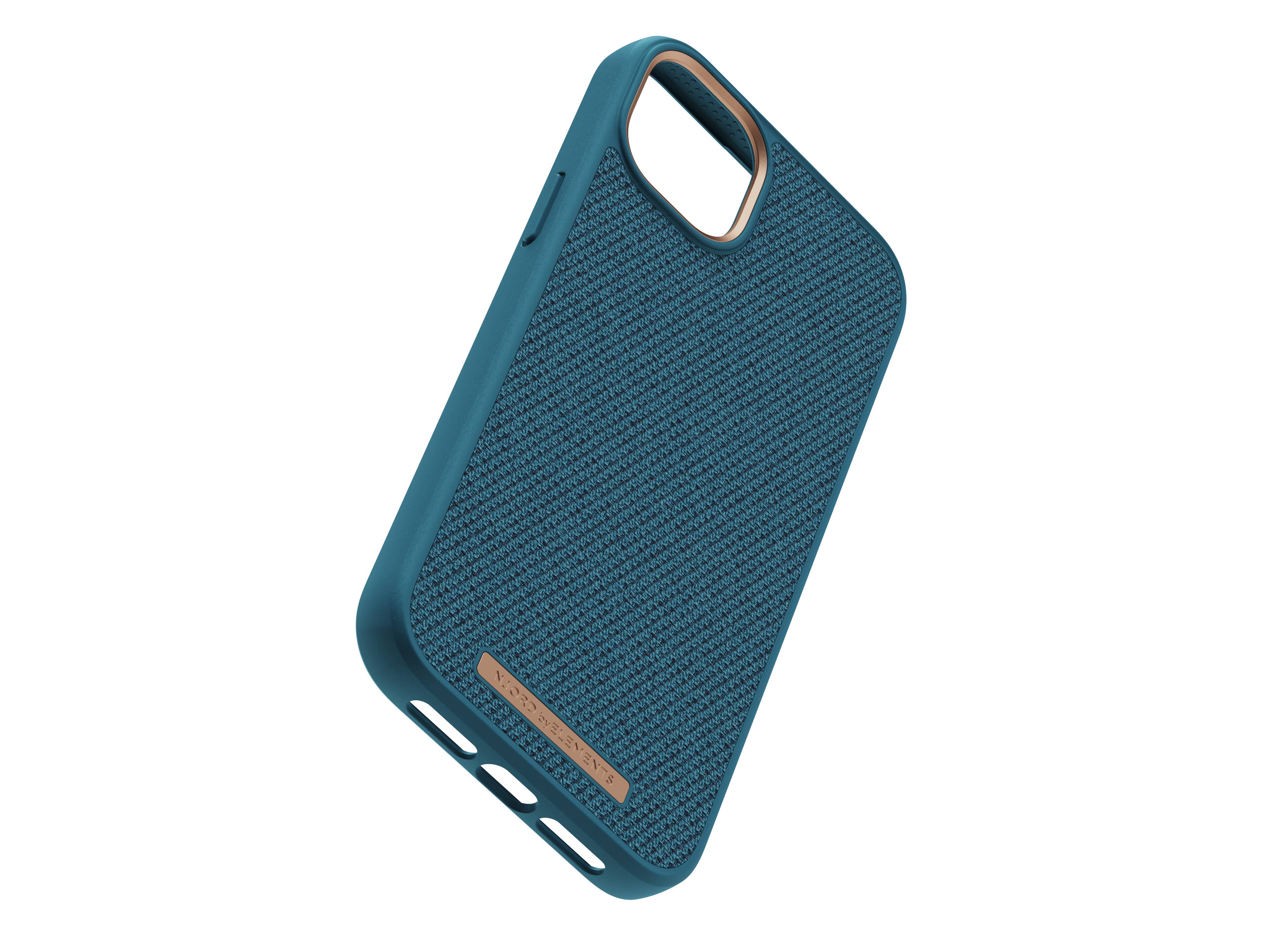 Rca Informatique - image du produit : IPHONE 14 PLUS CASE NJORD - FABRIC - BLUE