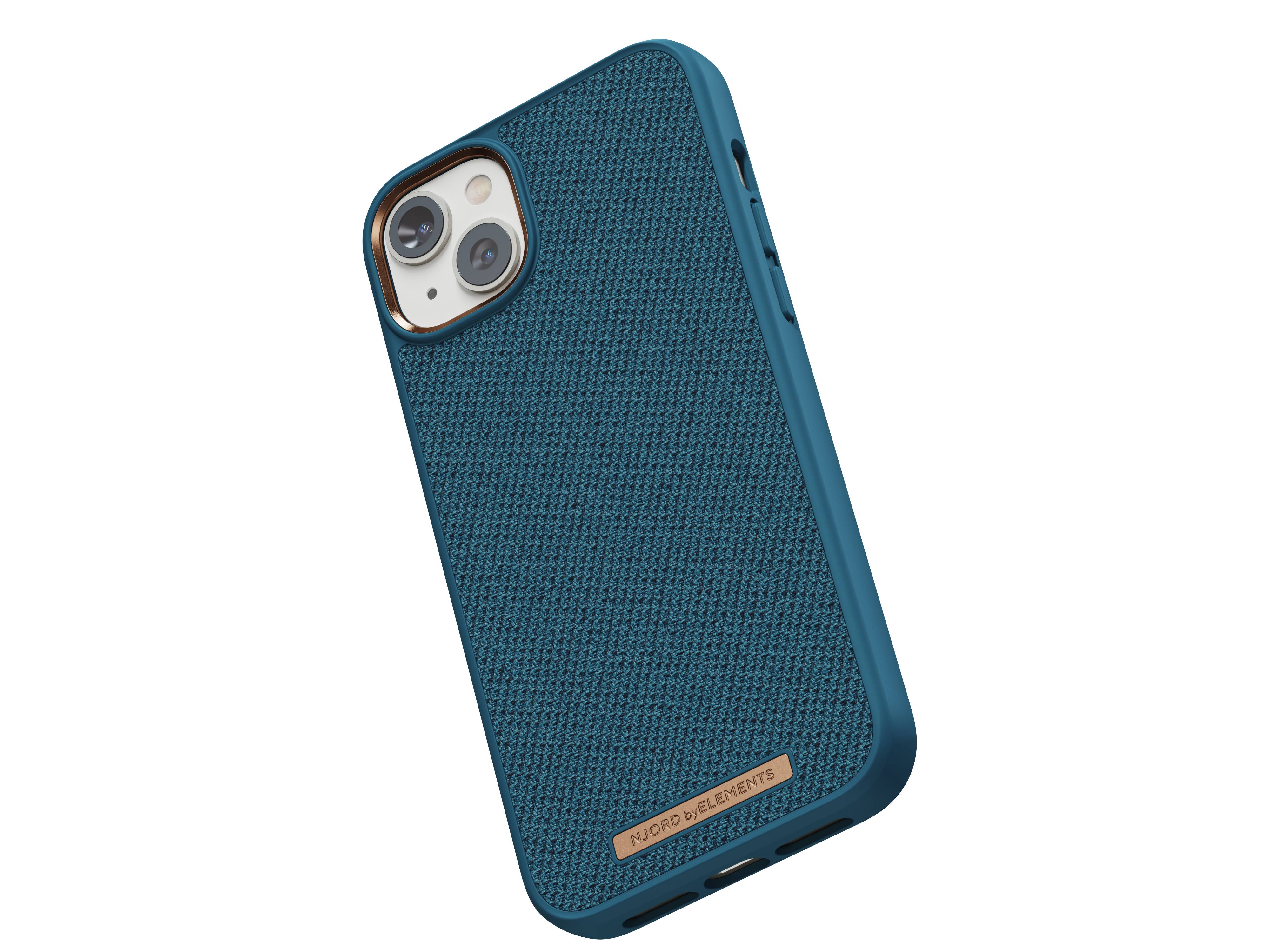 Rca Informatique - image du produit : IPHONE 14 PLUS CASE NJORD - FABRIC - BLUE