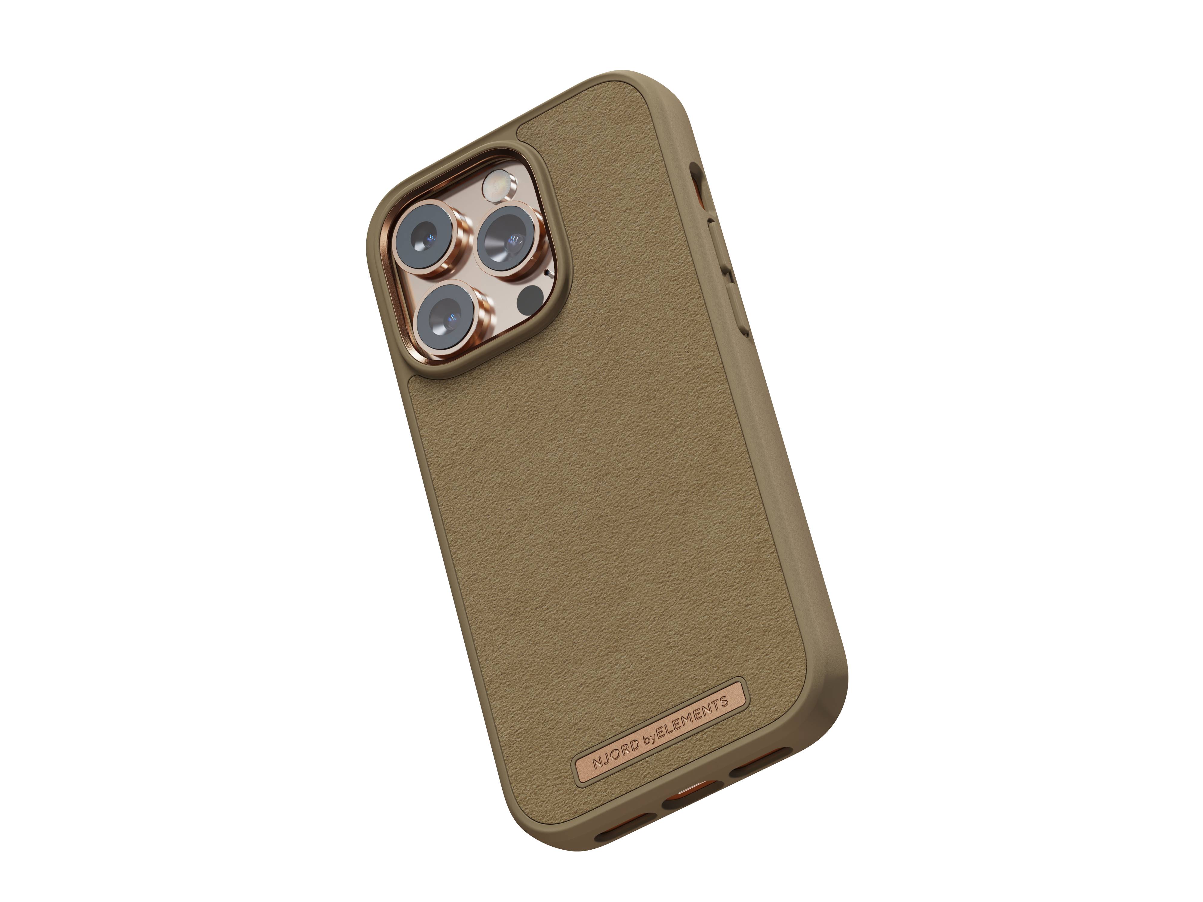 Rca Informatique - image du produit : IPHONE 14 PRO CASE NJORD SUEDE CAMEL