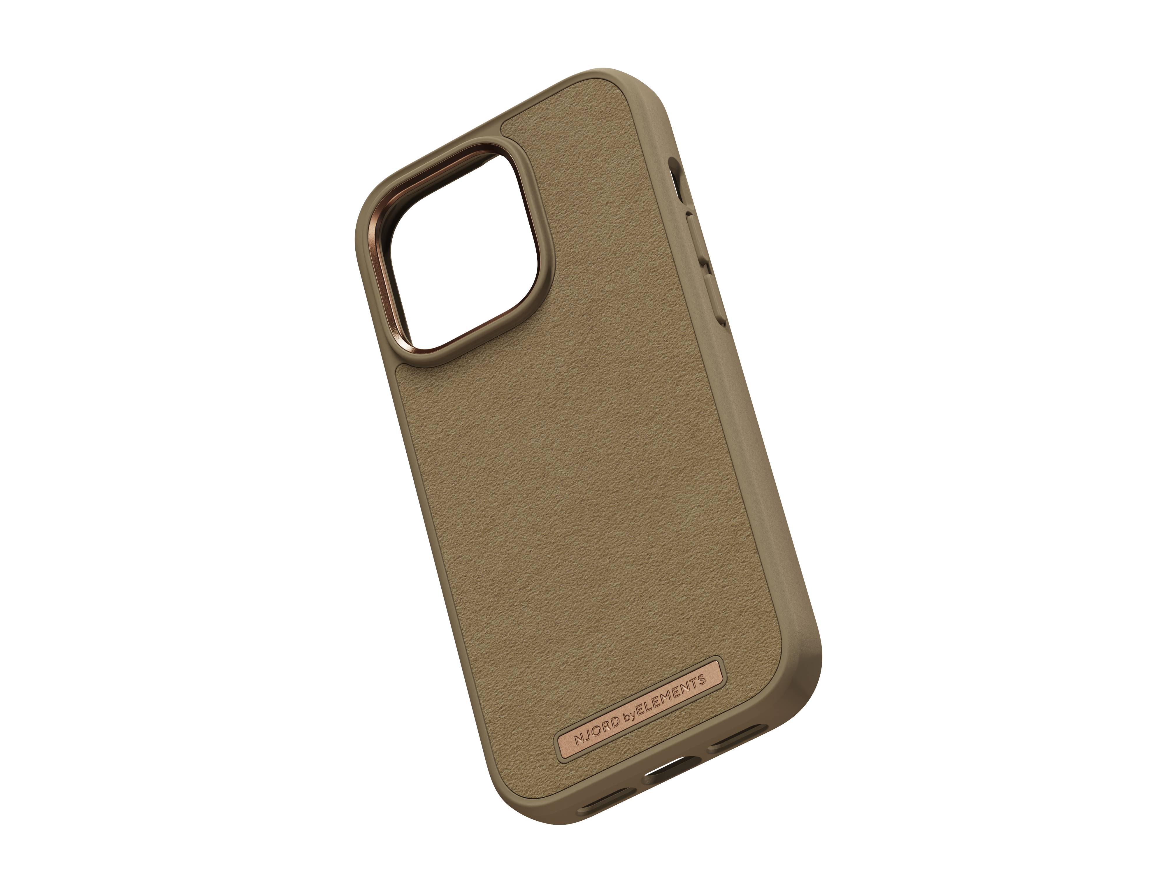 Rca Informatique - image du produit : IPHONE 14 PRO CASE NJORD SUEDE CAMEL