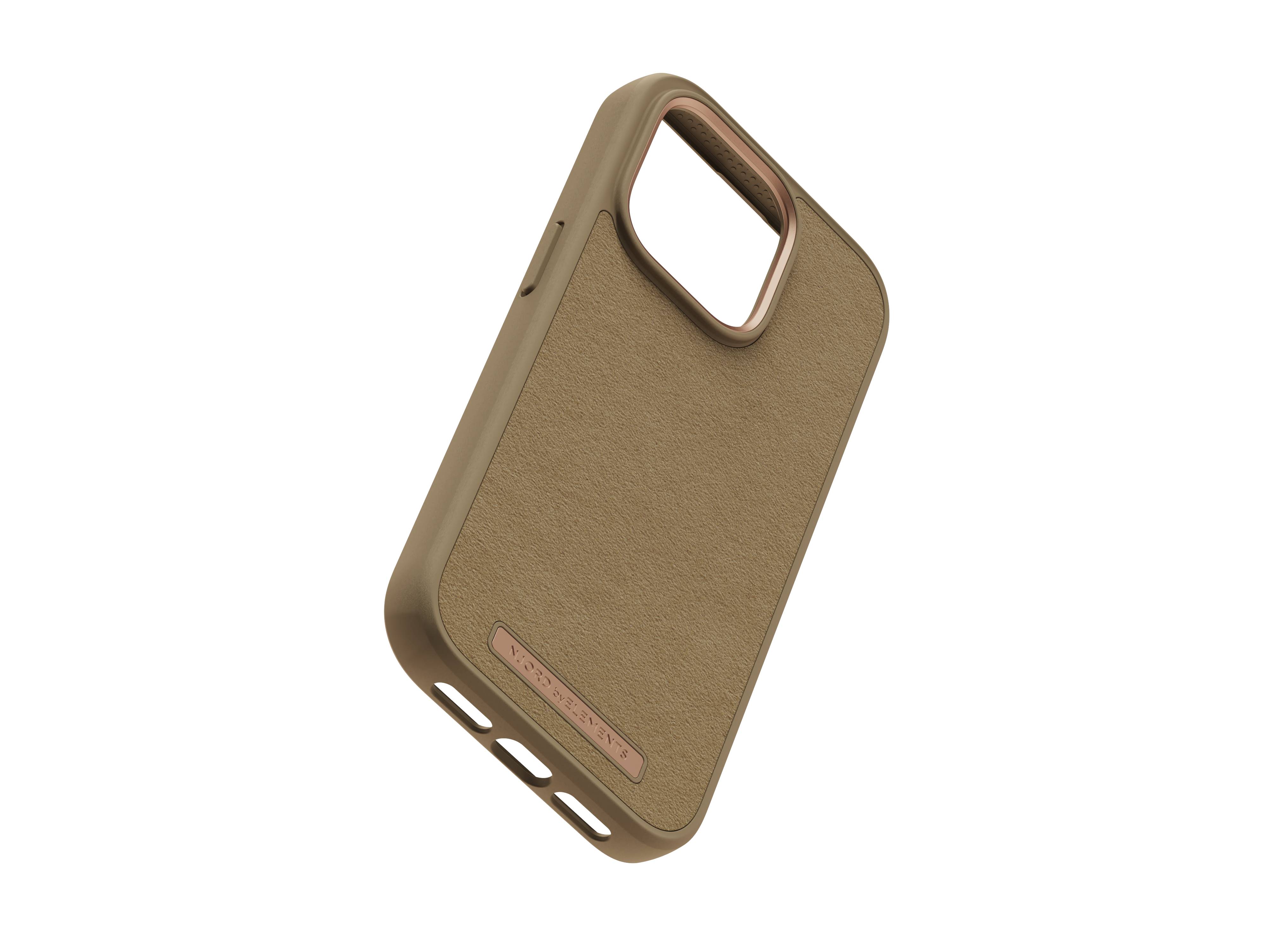 Rca Informatique - image du produit : IPHONE 14 PRO CASE NJORD SUEDE CAMEL