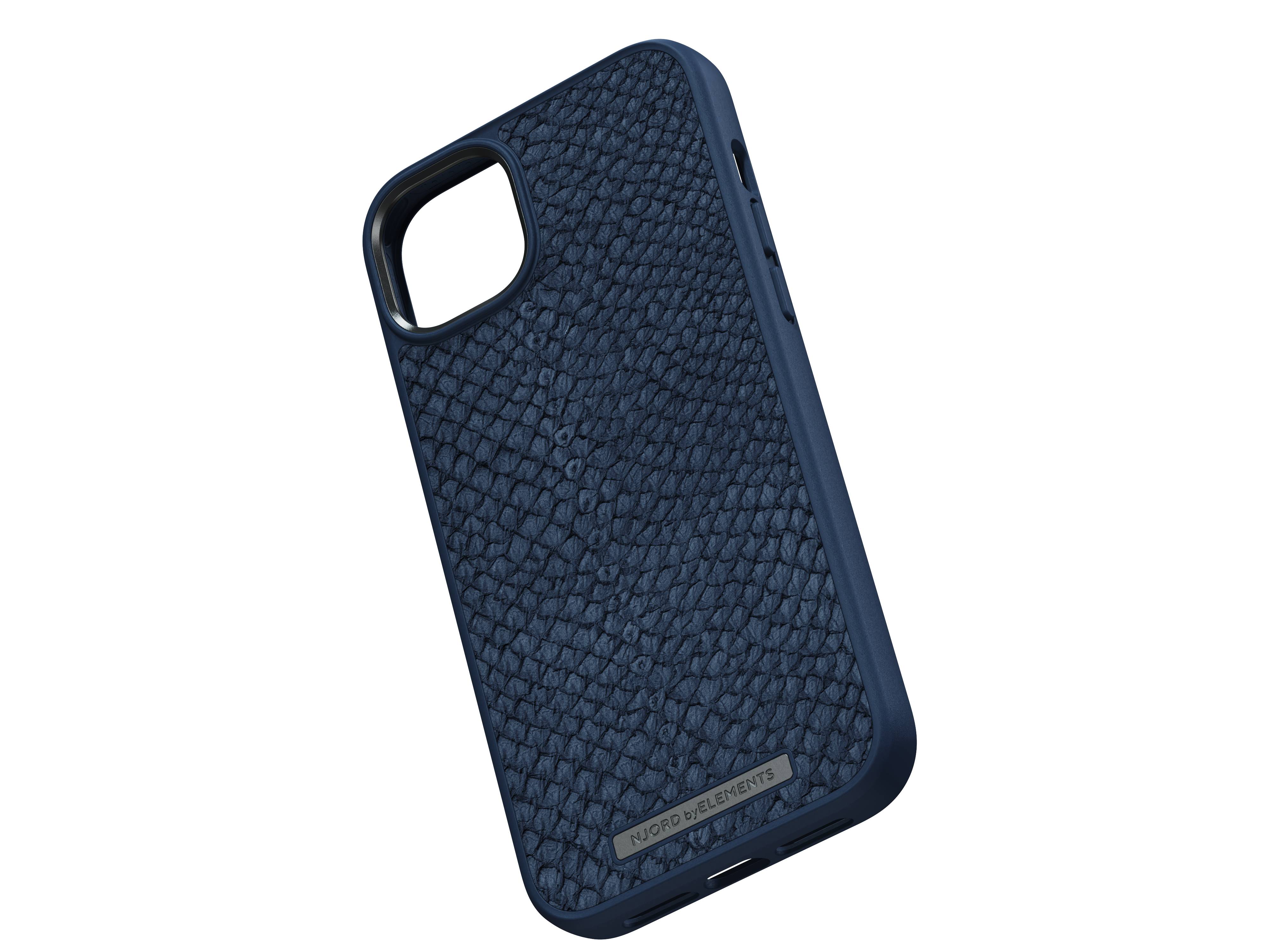 Rca Informatique - image du produit : IPHONE 14 PLUS CASE NJORD - SALMON LEATHER BACK