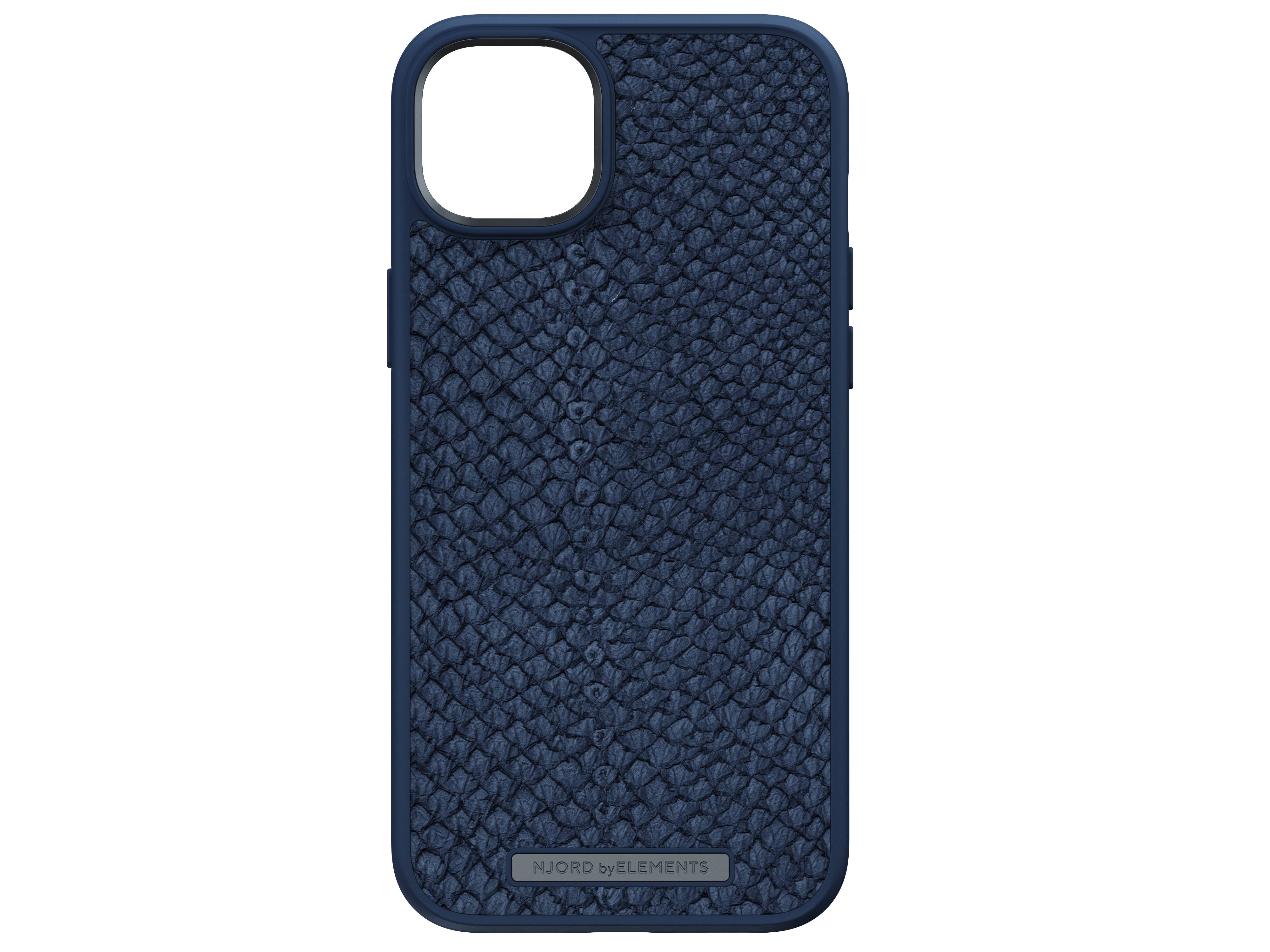 Rca Informatique - image du produit : IPHONE 14 PLUS CASE NJORD - SALMON LEATHER BACK