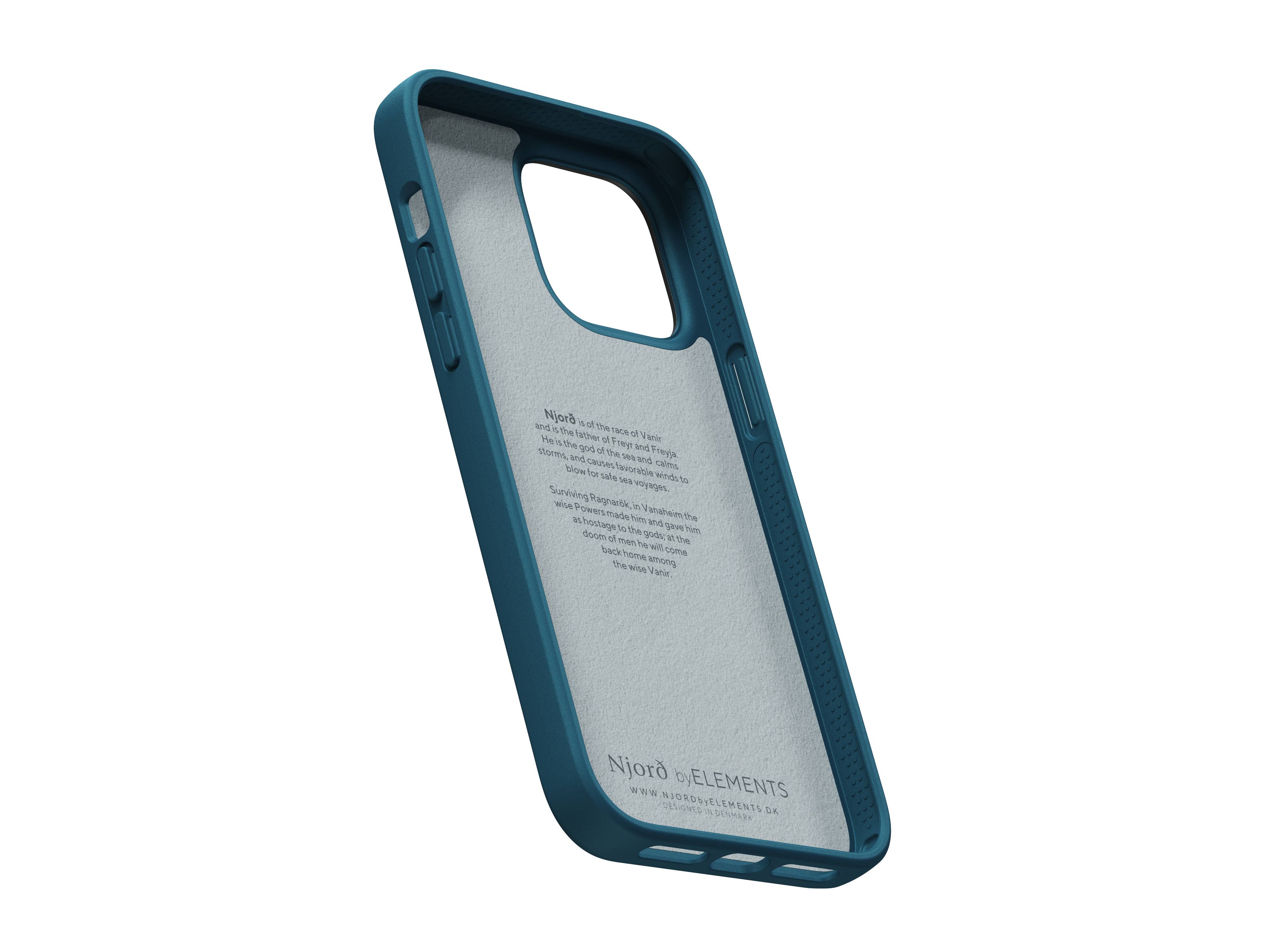 Rca Informatique - image du produit : IPHONE 14 PRO MAX CASE NJORD - FABRIC BLUE