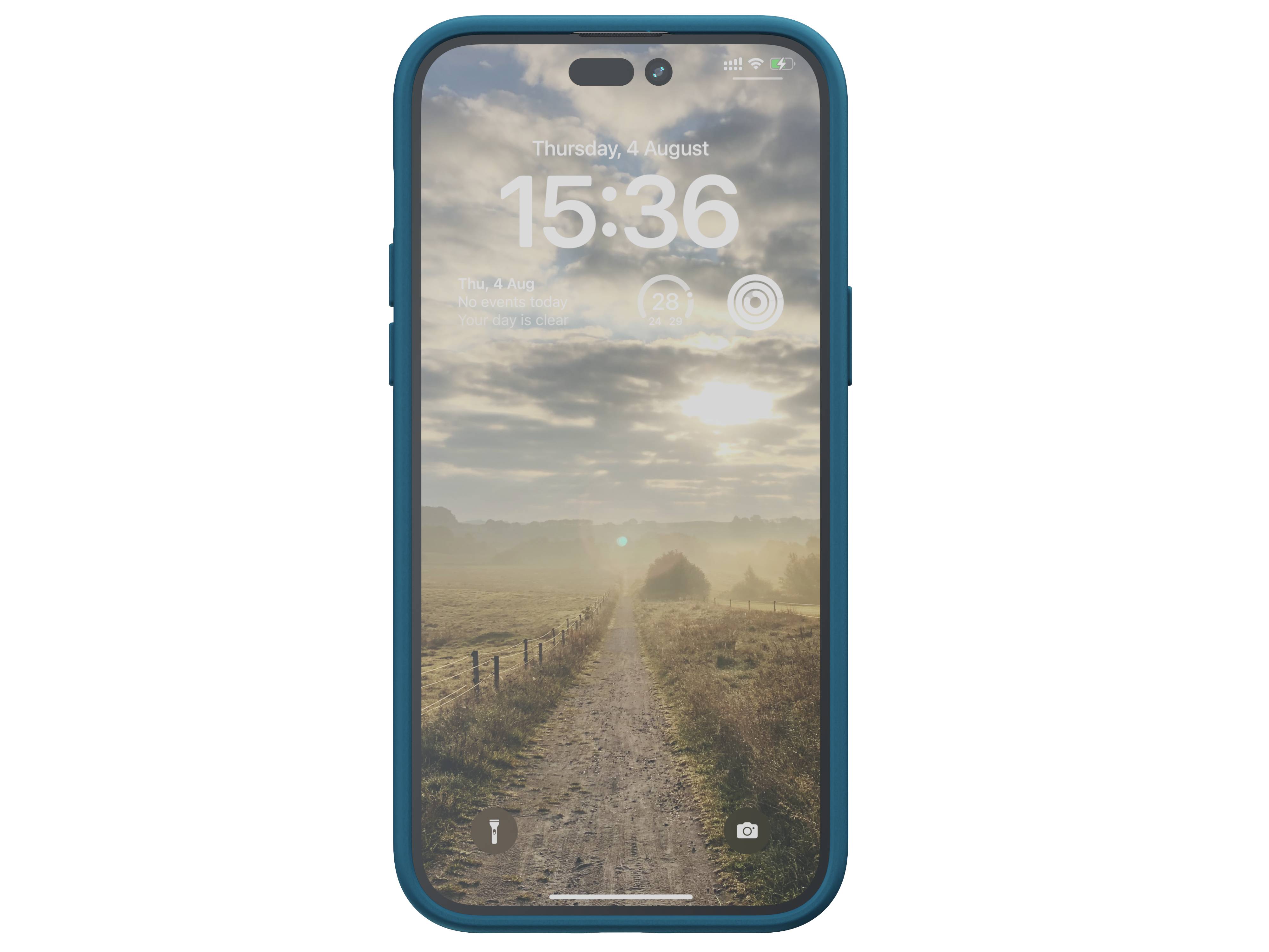 Rca Informatique - image du produit : IPHONE 14 PRO MAX CASE NJORD - FABRIC BLUE