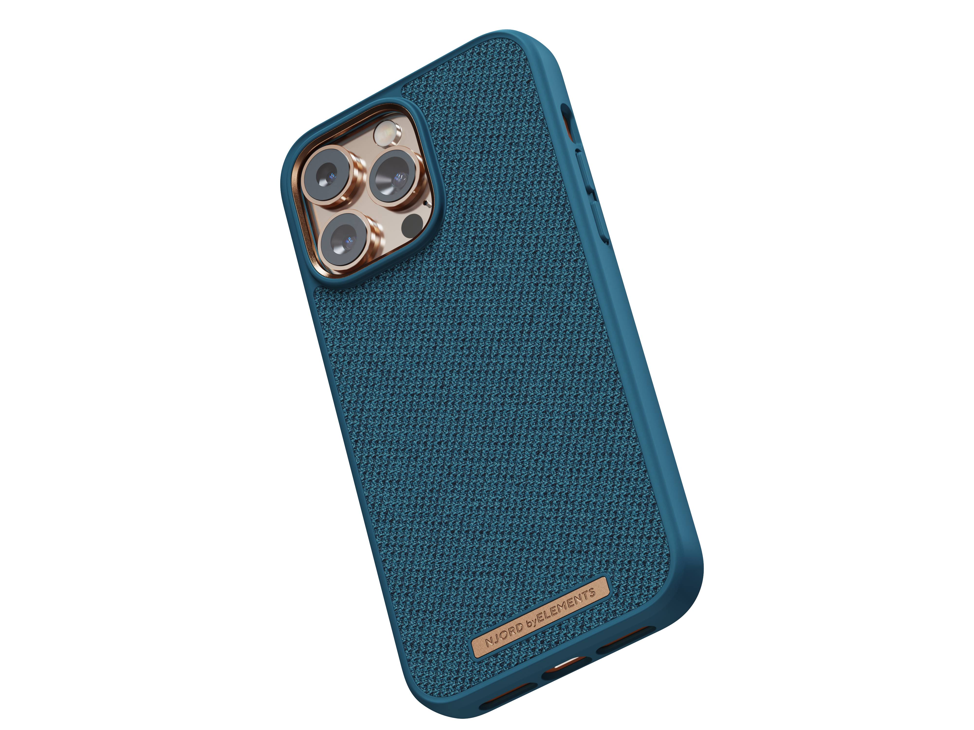 Rca Informatique - image du produit : IPHONE 14 PRO MAX CASE NJORD - FABRIC BLUE