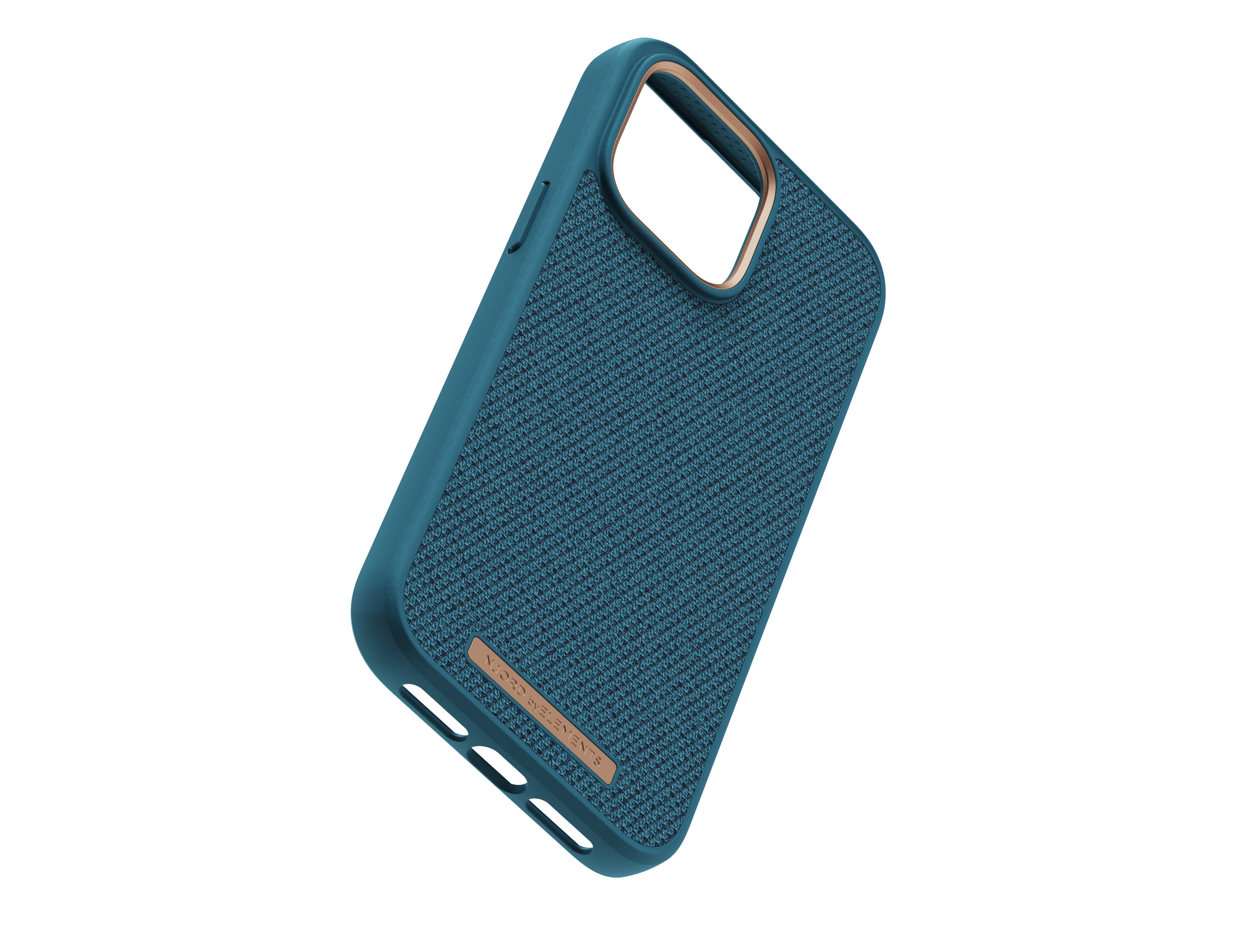 Rca Informatique - image du produit : IPHONE 14 PRO MAX CASE NJORD - FABRIC BLUE