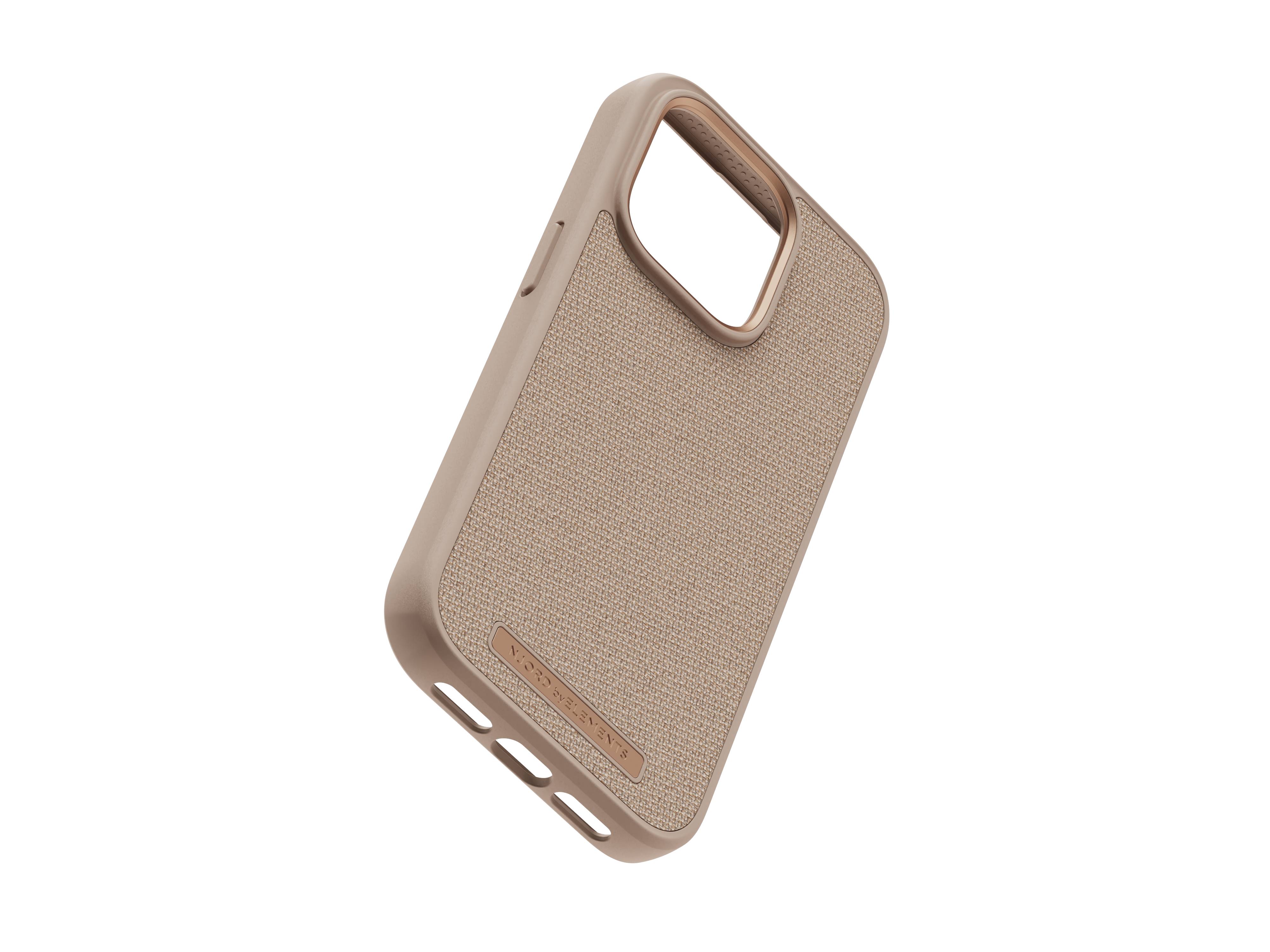 Rca Informatique - image du produit : NJORD FABRIC JUST CASE IPHONE 14 PRO PINK SAND