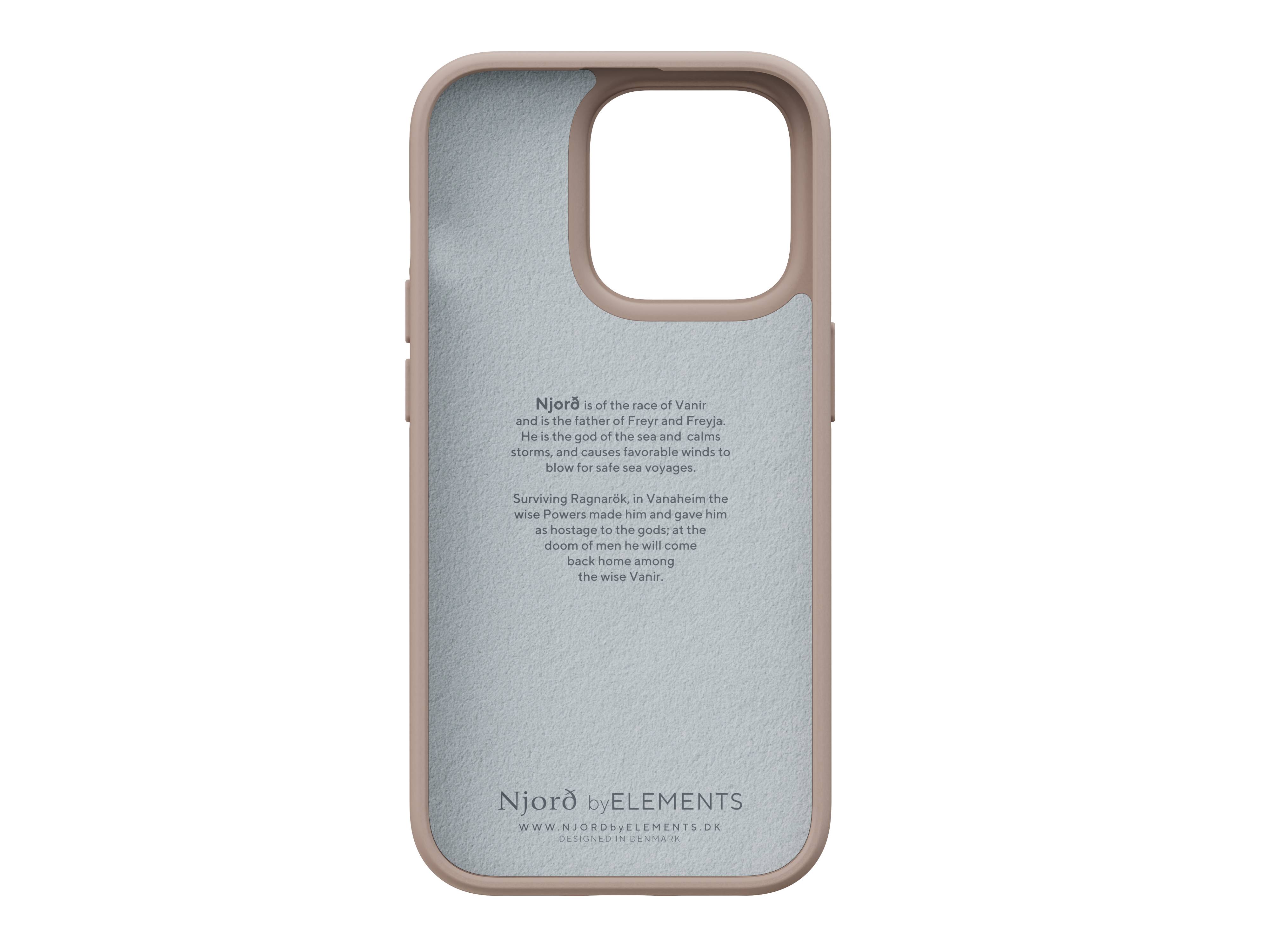 Rca Informatique - image du produit : NJORD FABRIC JUST CASE IPHONE 14 PRO PINK SAND