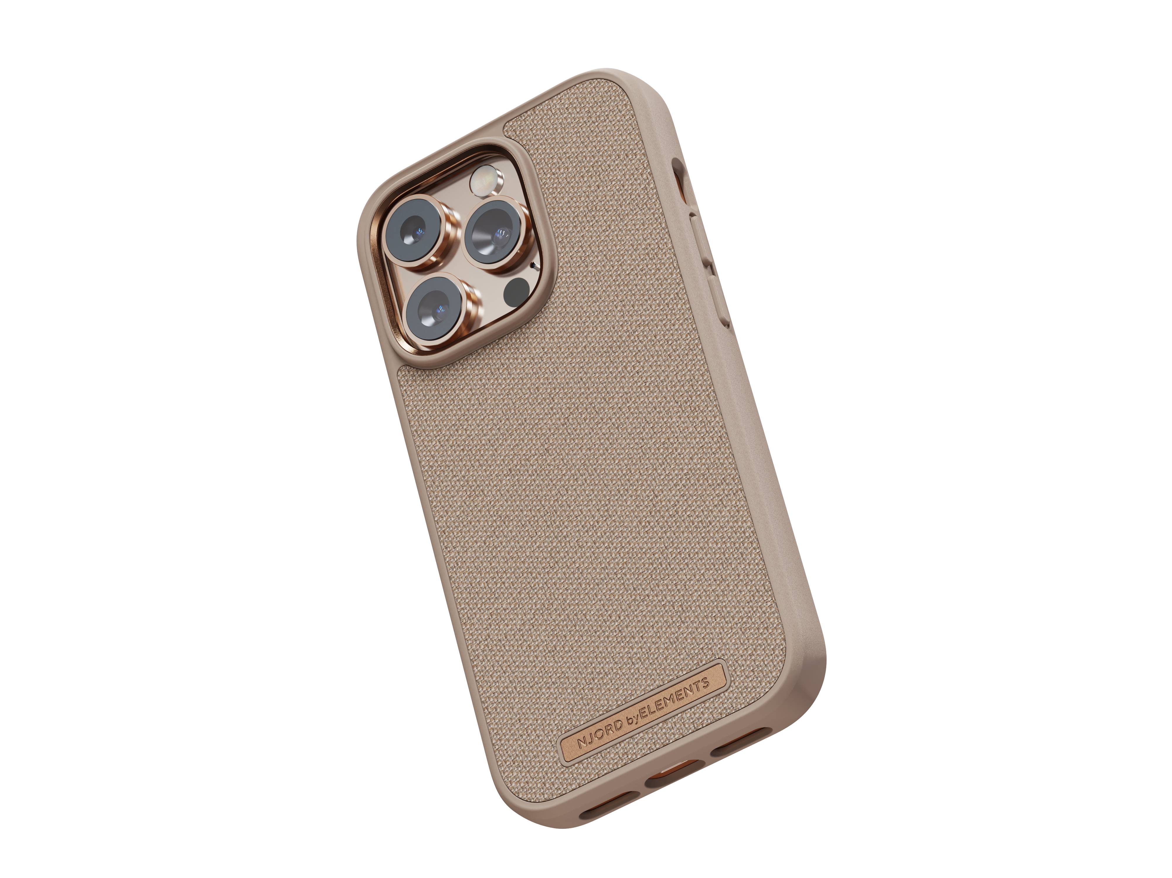 Rca Informatique - image du produit : NJORD FABRIC JUST CASE IPHONE 14 PRO PINK SAND