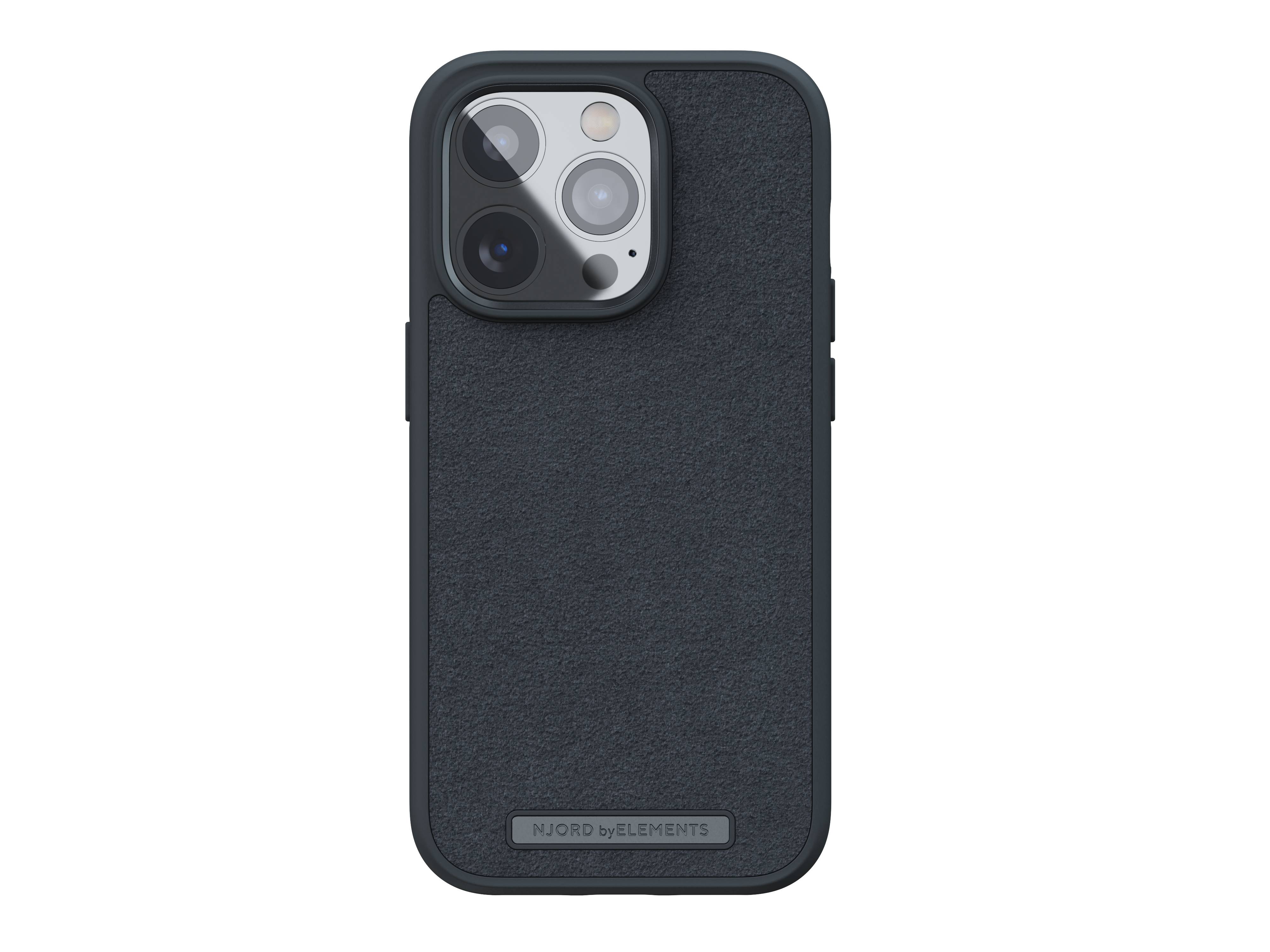 Rca Informatique - image du produit : NJORD SUEDE COMFORT+ CASE FOR IPHONE 14 PRO BLACK