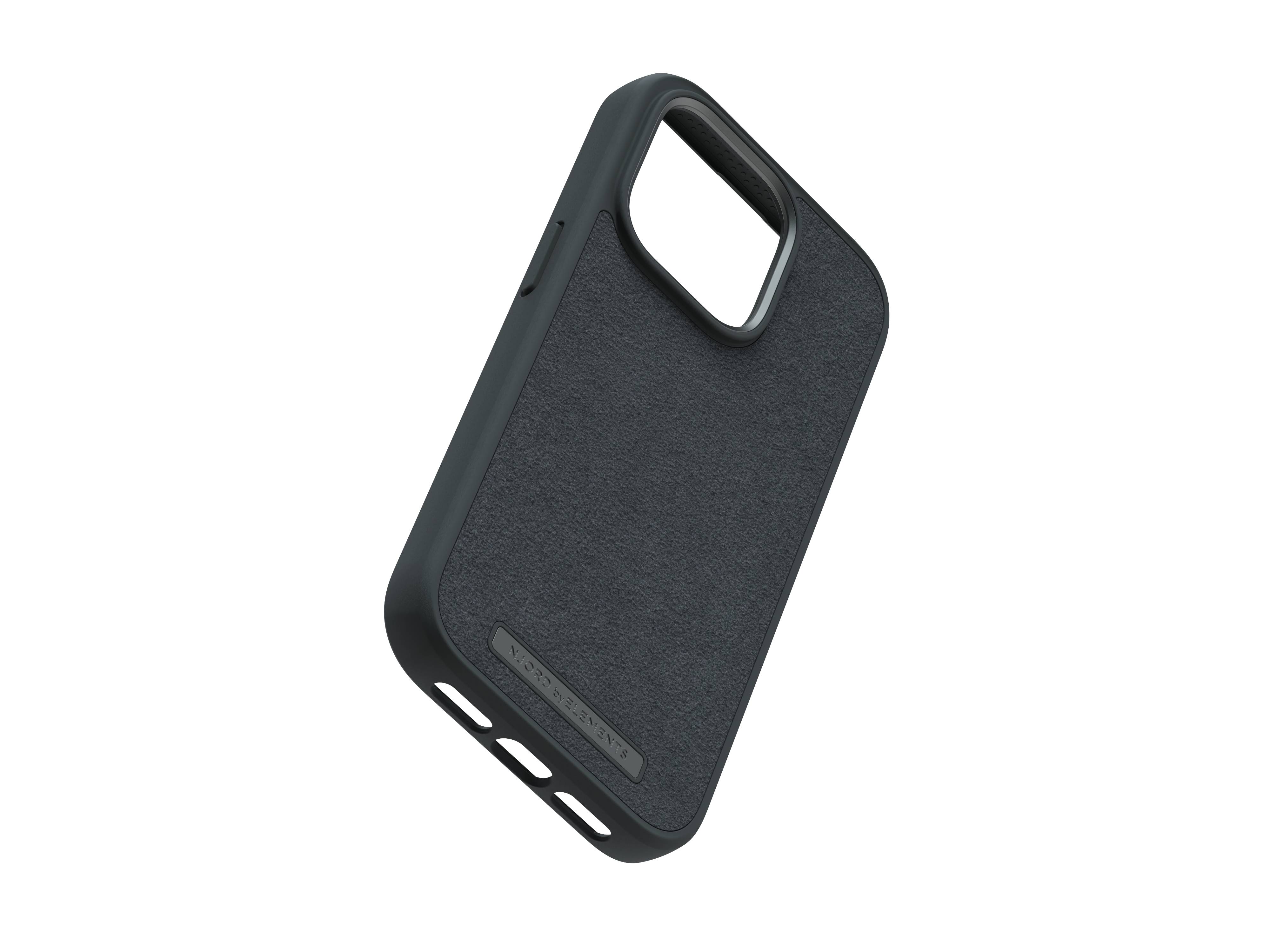 Rca Informatique - image du produit : NJORD SUEDE COMFORT+ CASE FOR IPHONE 14 PRO BLACK