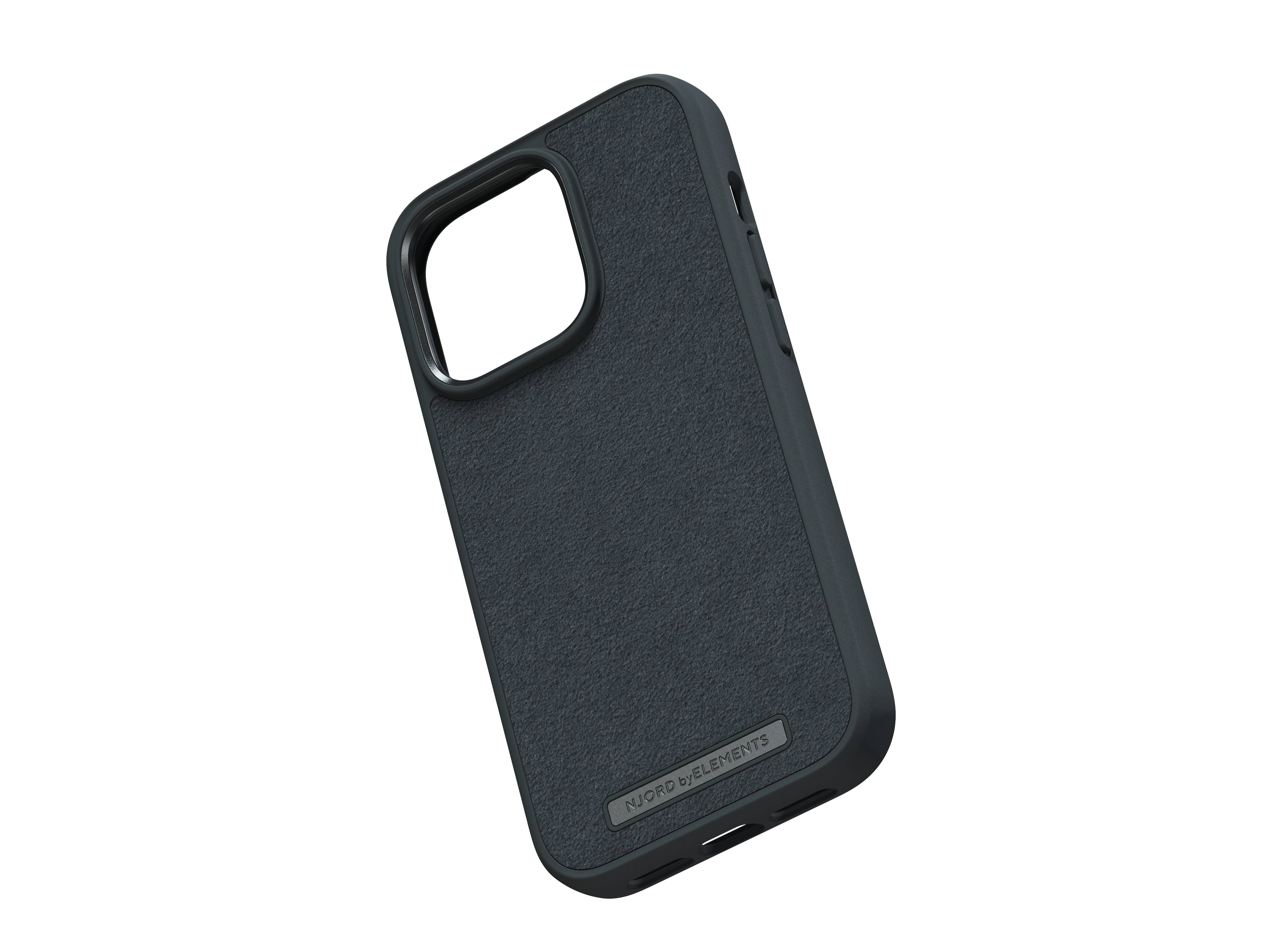 Rca Informatique - image du produit : NJORD SUEDE COMFORT+ CASE FOR IPHONE 14 PRO BLACK