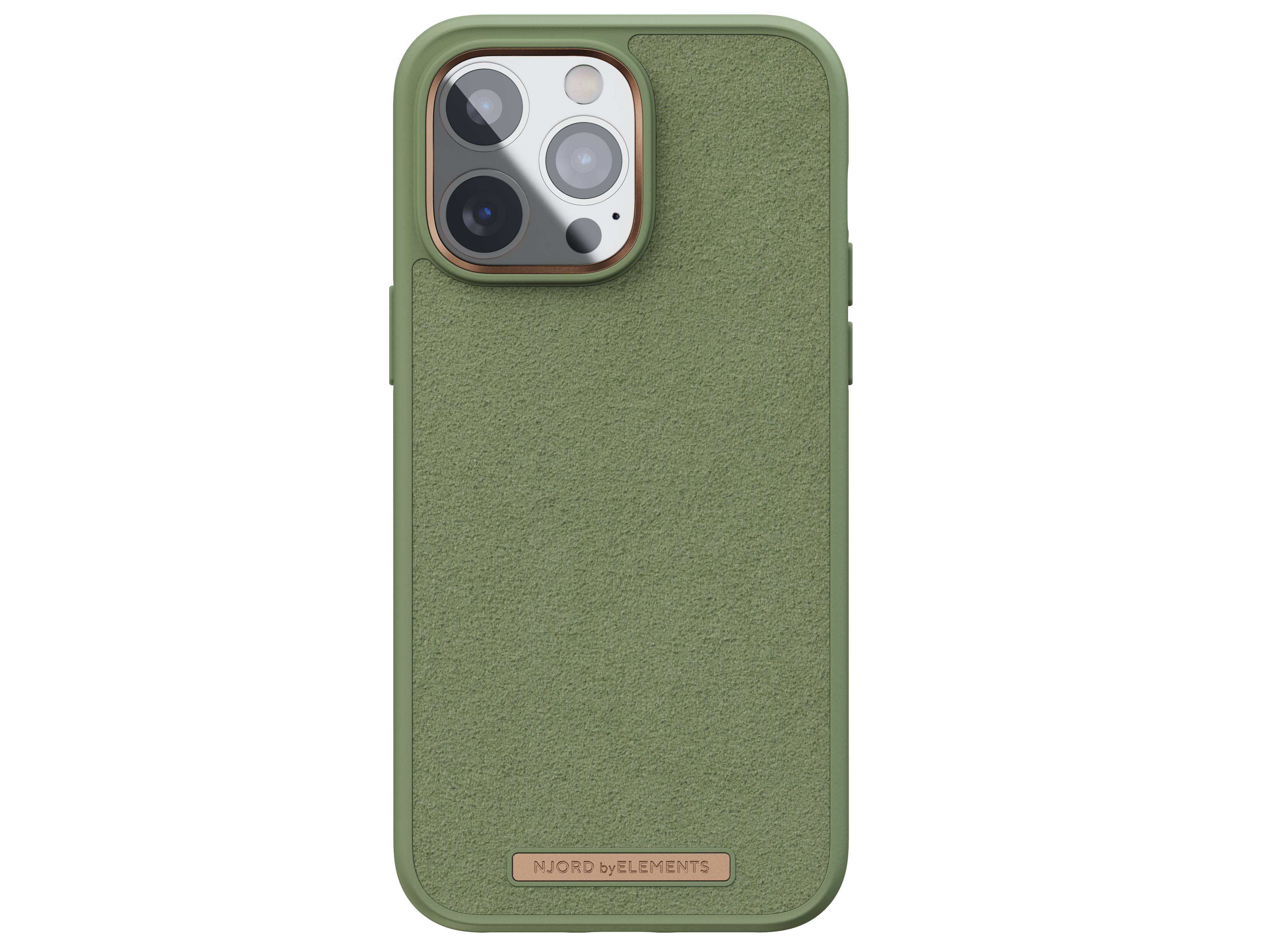 Rca Informatique - image du produit : IPHONE 14 PRO MAX CASE NJORD SUEDE GREEN