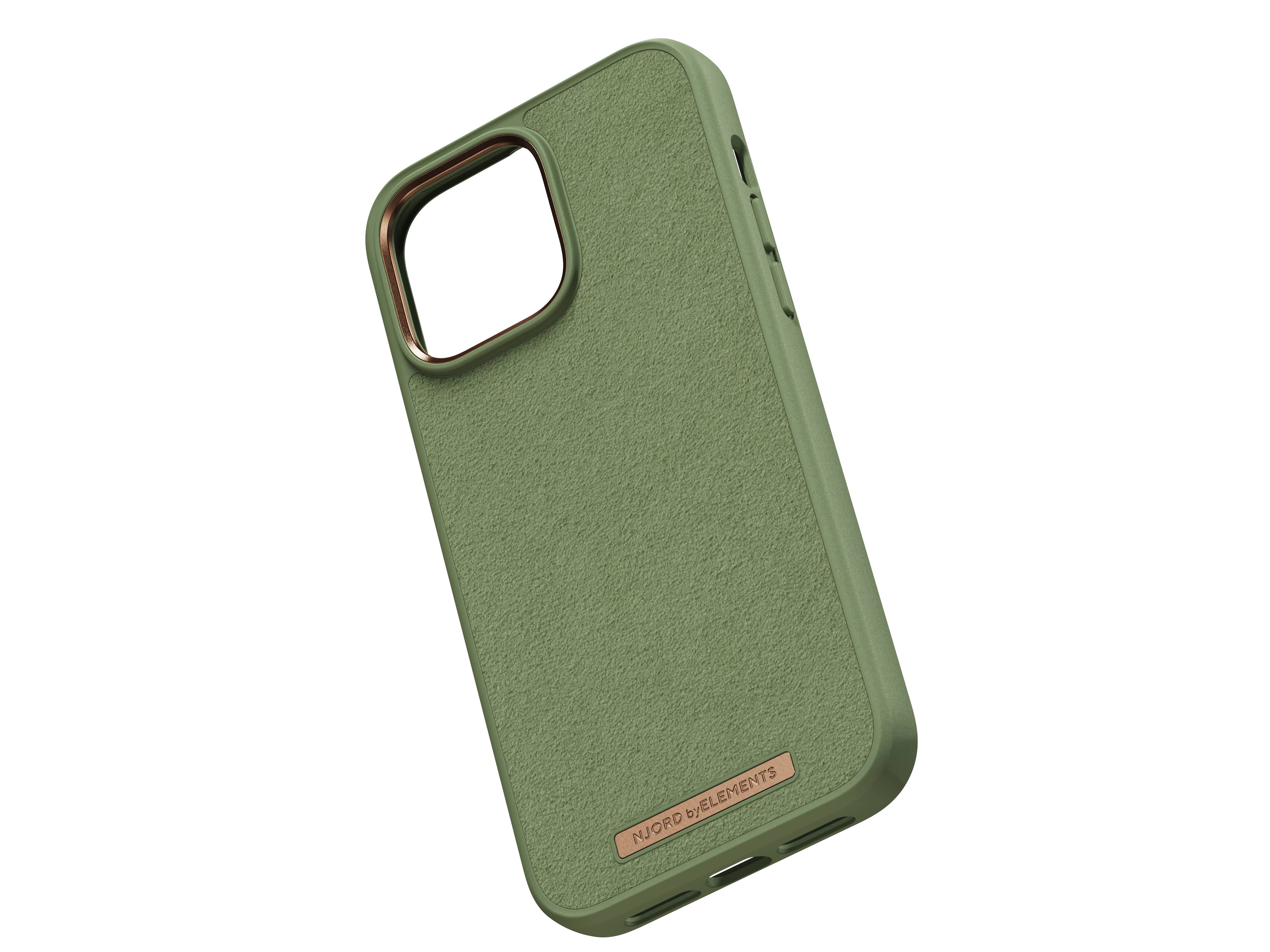 Rca Informatique - image du produit : IPHONE 14 PRO MAX CASE NJORD SUEDE GREEN