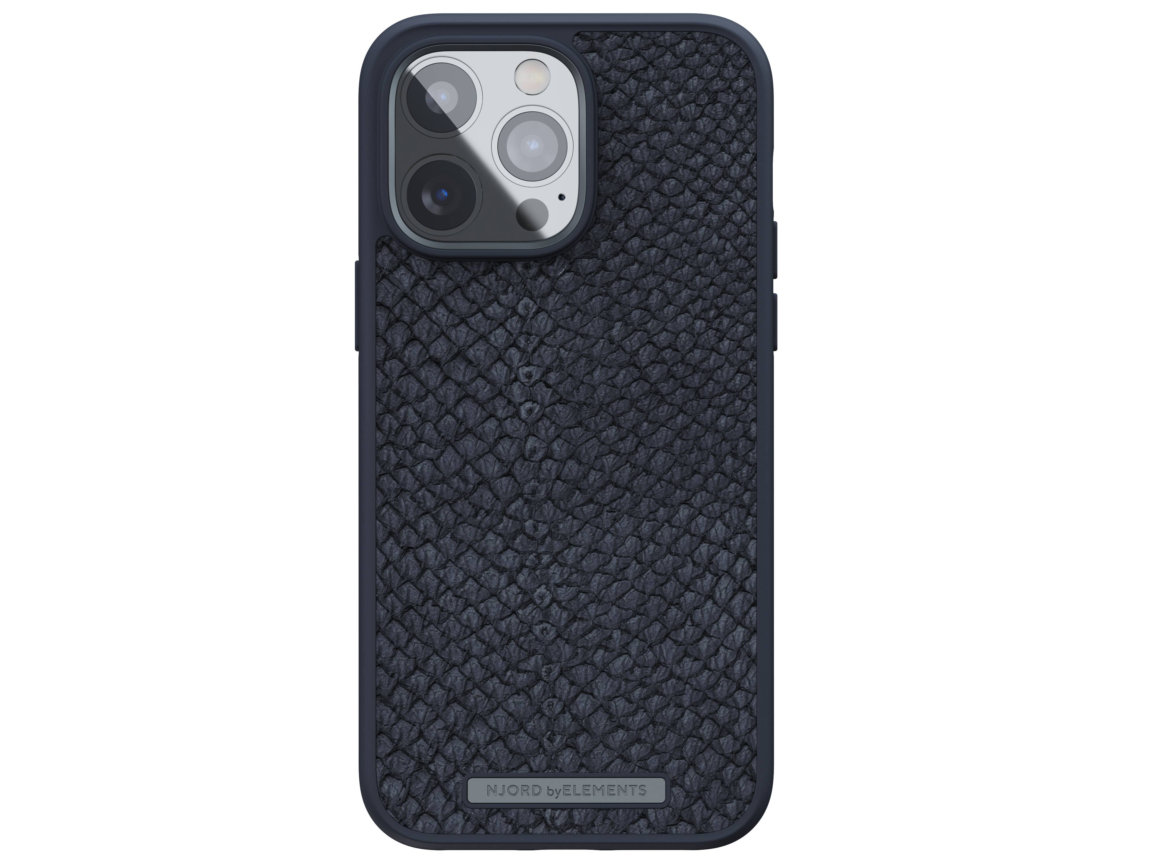 Rca Informatique - image du produit : NJORD SALMON LEATHER MAGSAFE CASE FOR IPHONE 14 PRO MAX BLACK