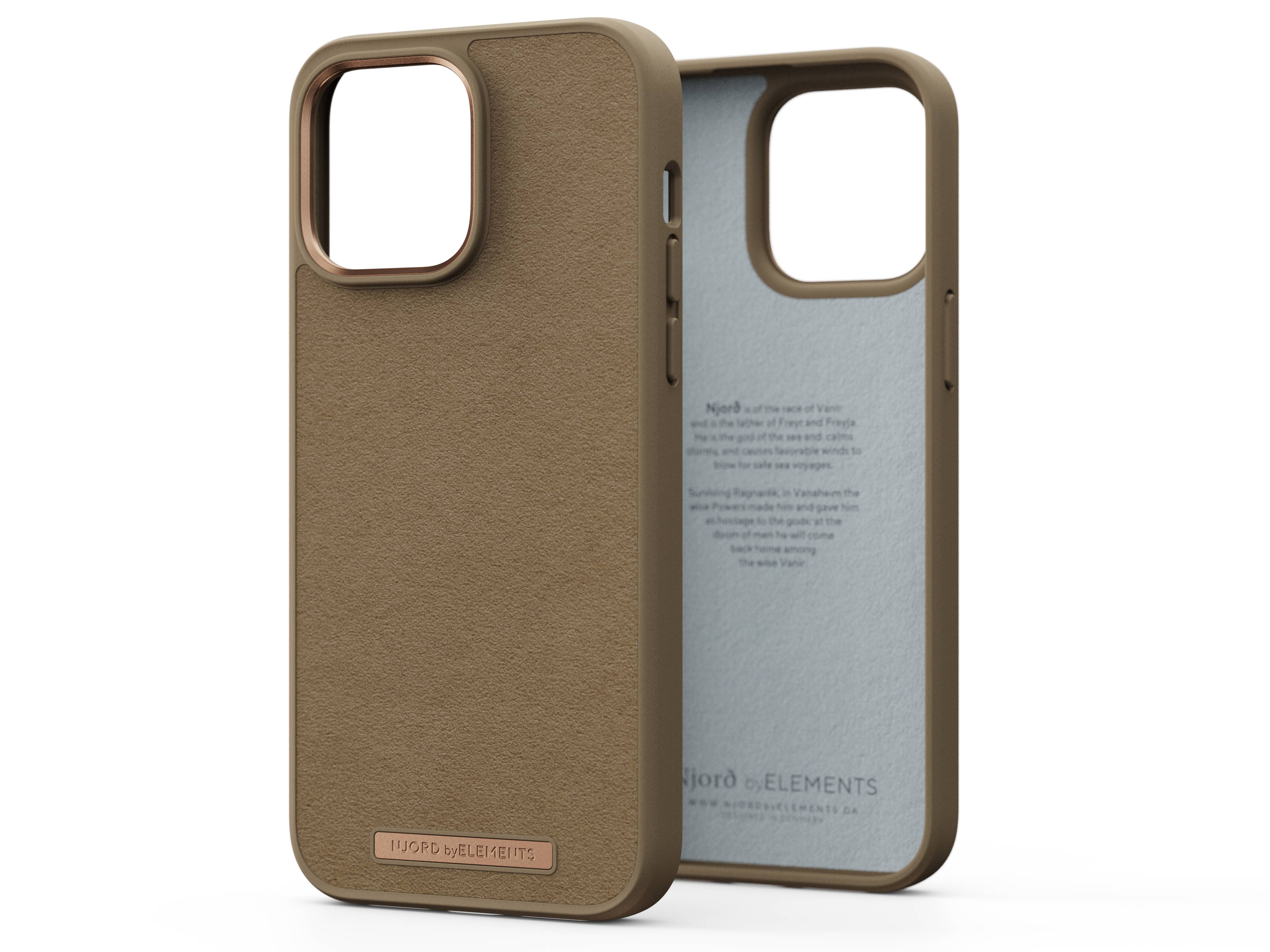 Rca Informatique - image du produit : IPHONE 14 PRO MAX CASE NJORD SUEDE CAMEL