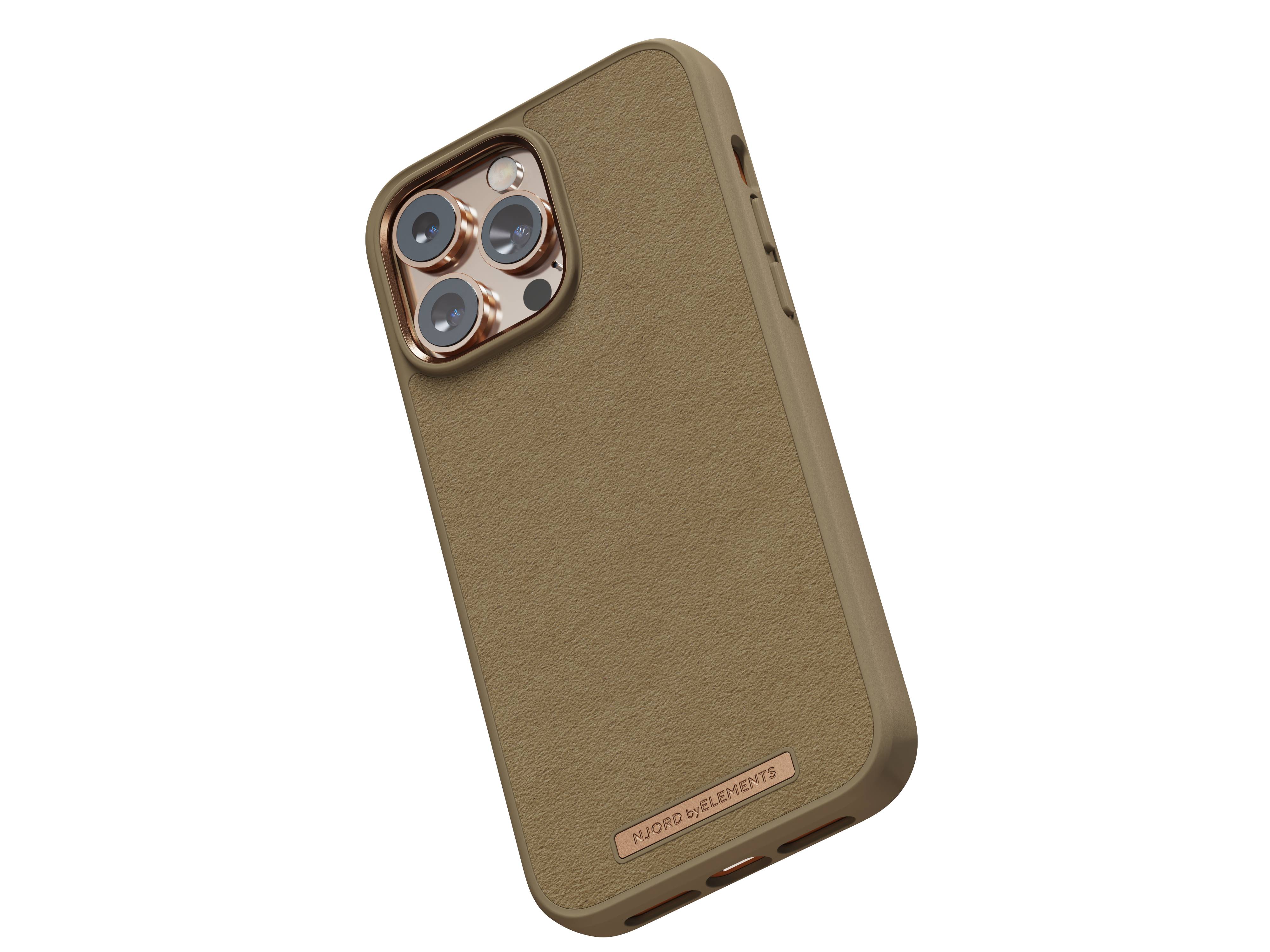 Rca Informatique - image du produit : IPHONE 14 PRO MAX CASE NJORD SUEDE CAMEL