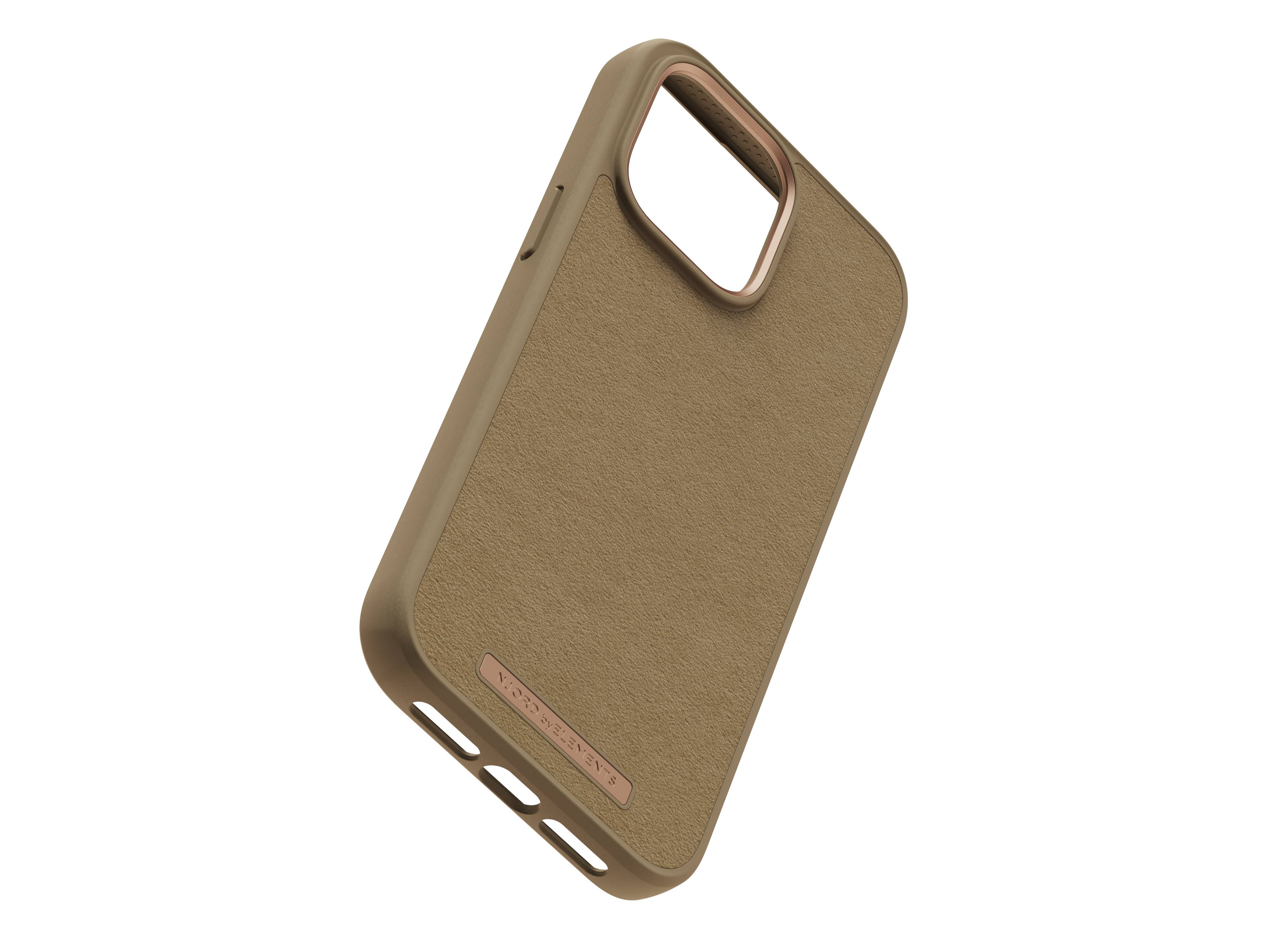 Rca Informatique - image du produit : IPHONE 14 PRO MAX CASE NJORD SUEDE CAMEL