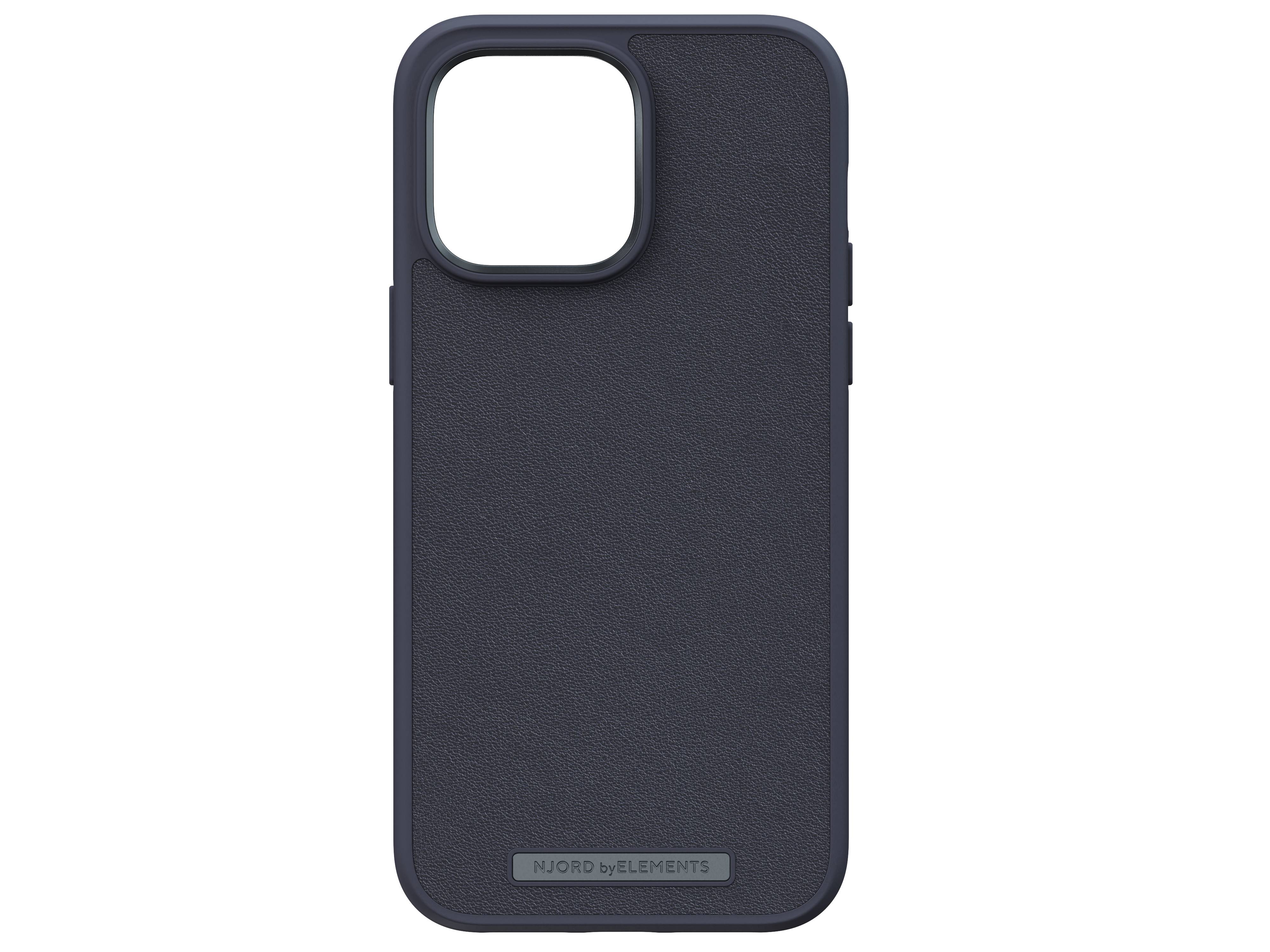 Rca Informatique - image du produit : IPHONE 14 PRO MAX CASE NJORD - GENUINE LEATHER BLACK