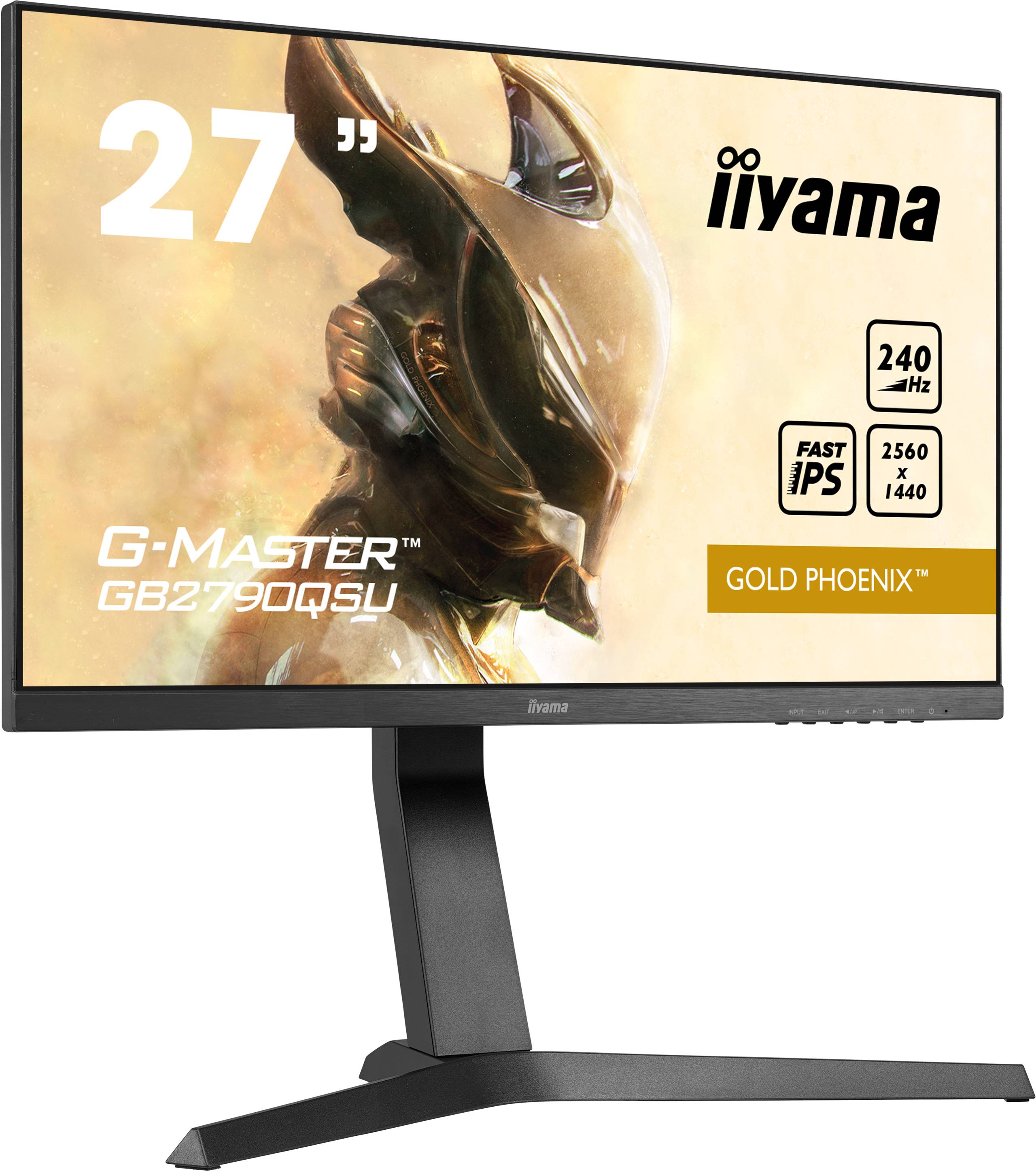 Rca Informatique - image du produit : GB2790QSU-B1 27IN IPS WQHD 240HZ 400CD/1MS/HDMI/DP/2USB HUB