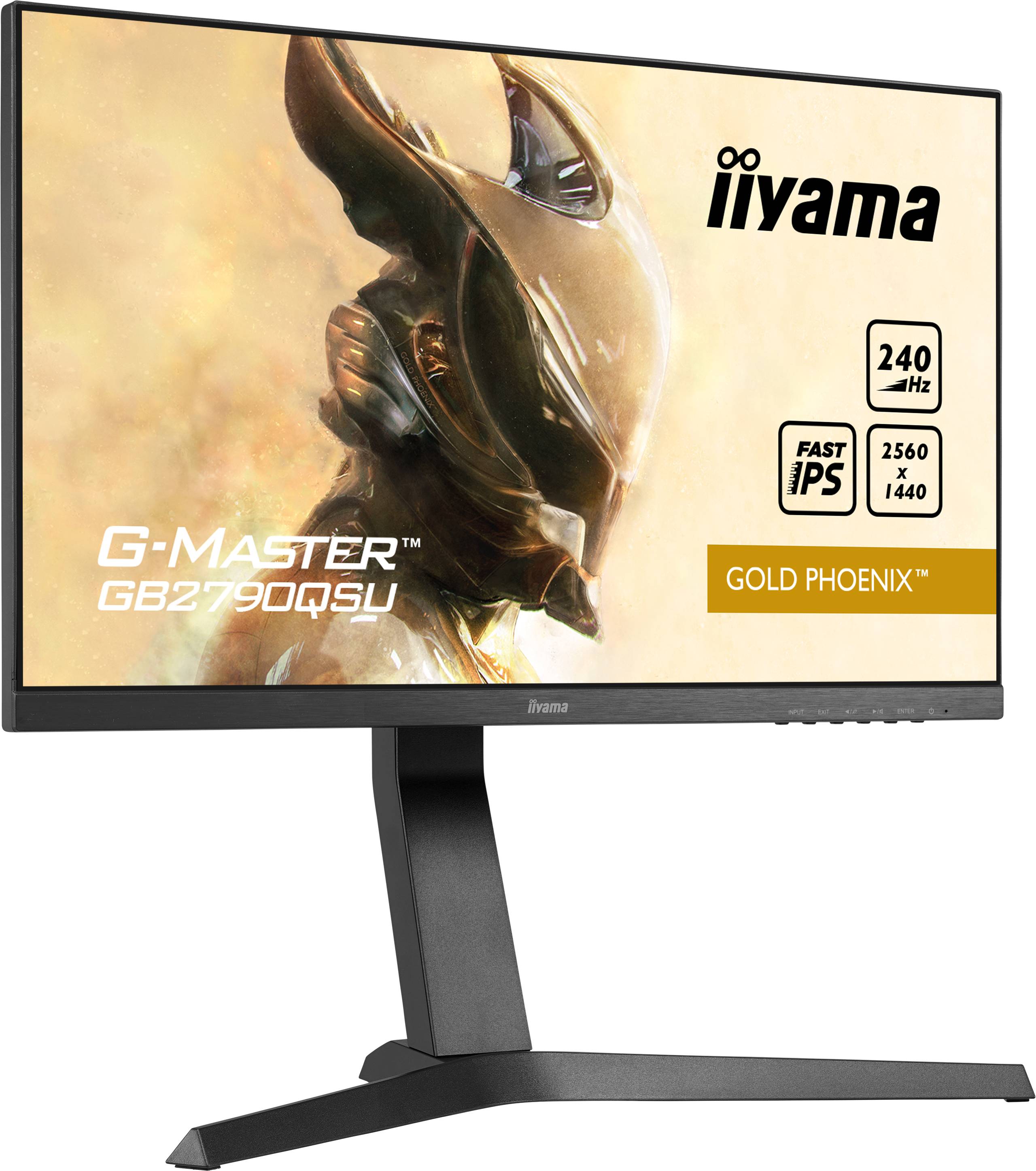 Rca Informatique - image du produit : GB2790QSU-B1 27IN IPS WQHD 240HZ 400CD/1MS/HDMI/DP/2USB HUB