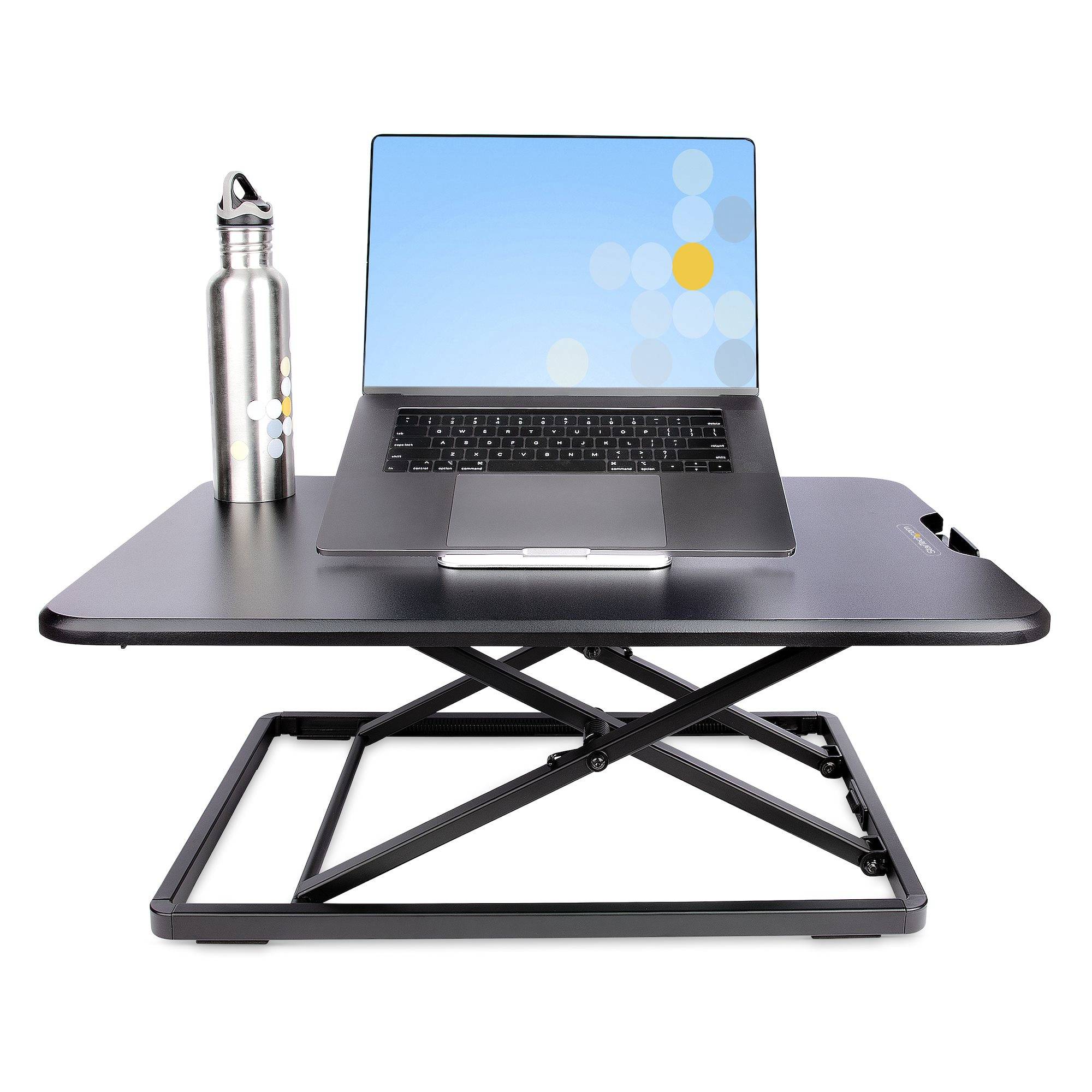 Rca Informatique - image du produit : STANDING DESK CONVERTER/RISER - UP TO 17.6LB SIX HEIGHT OPTIONS