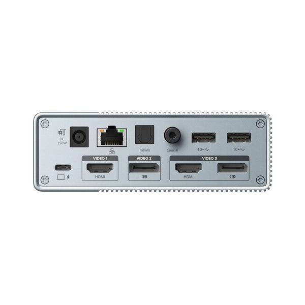 Rca Informatique - image du produit : GEN2 15-IN-1 USB-C DOCKING STATION SILVER